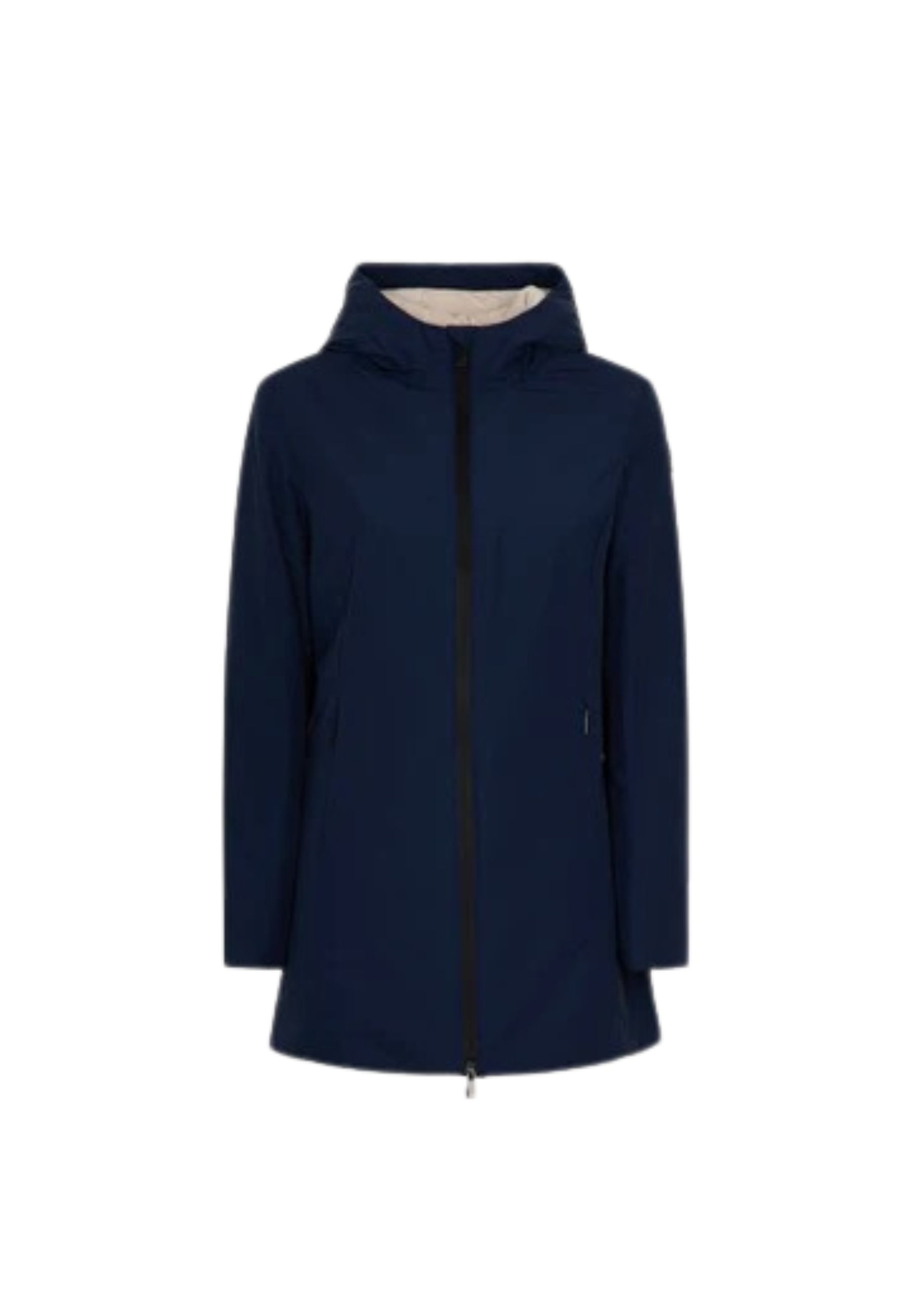 Damenjacke Suns Aurelia lange Velour Navy