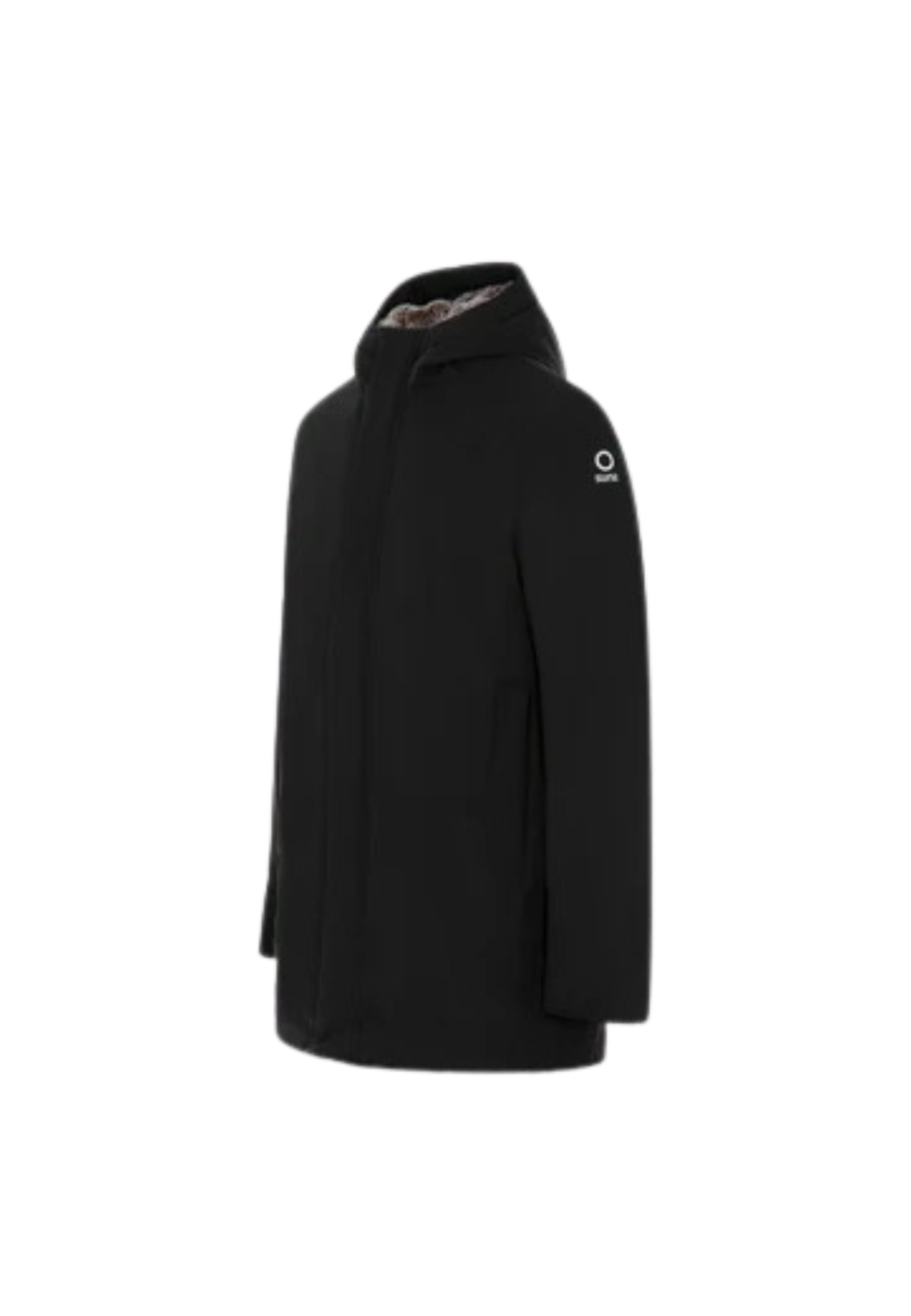 Herrenjacke Suns Granit Fur schwarz