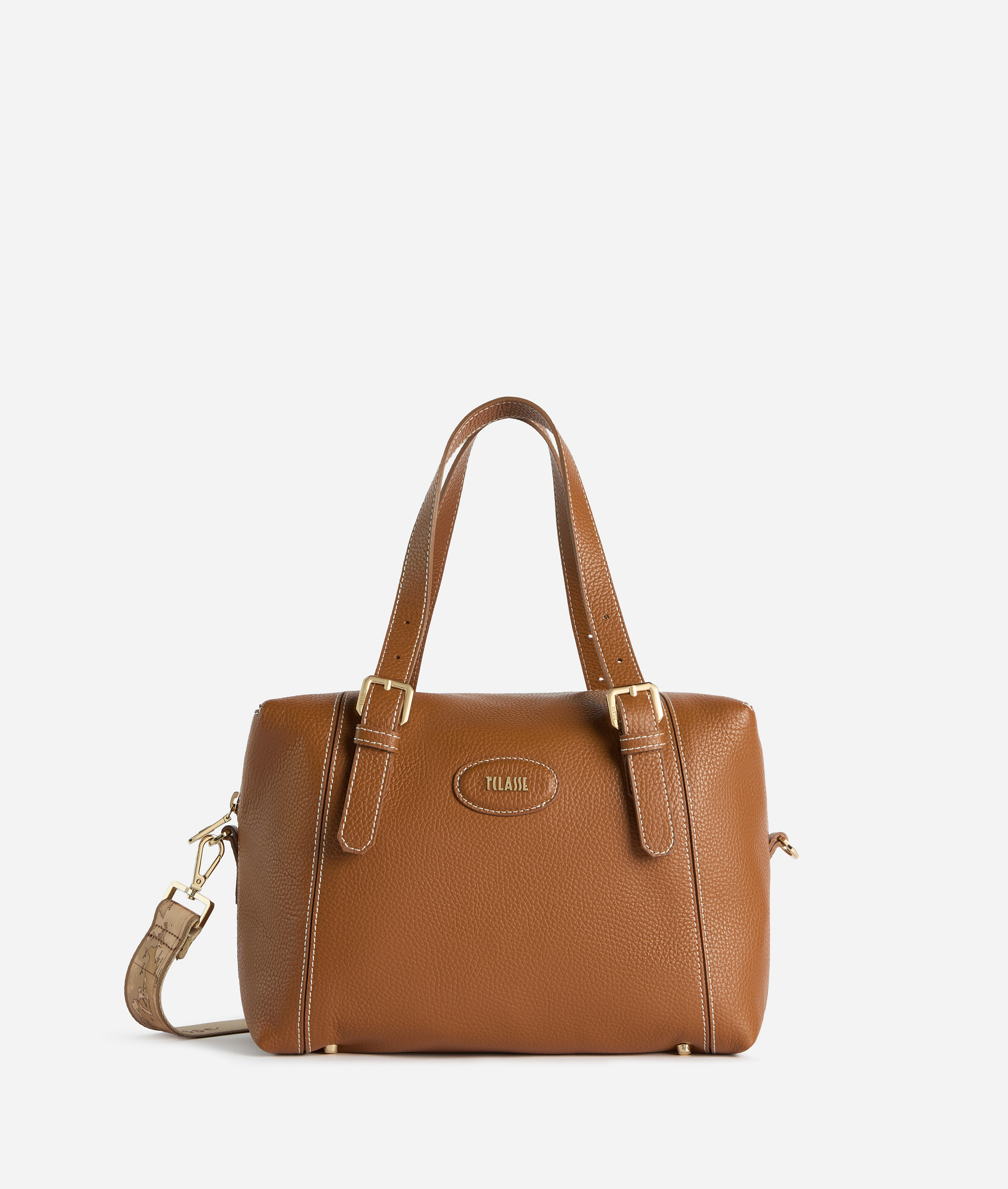 1a Classe Alviero Martini Bauletto Rodeo Leder Tasche Damen Leder Leder Tabak Leder Leder mit Schulterriemen le8286300970