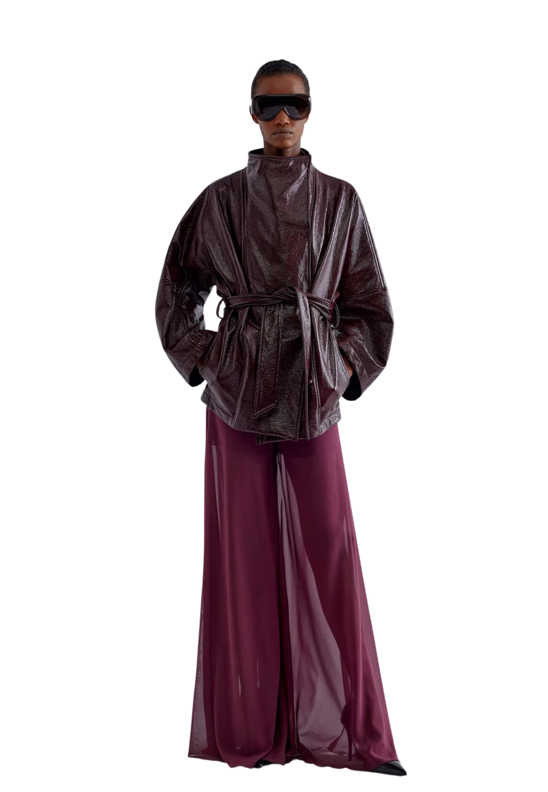 Jacken und Jacken Frau Erika Cavallini Vinyl