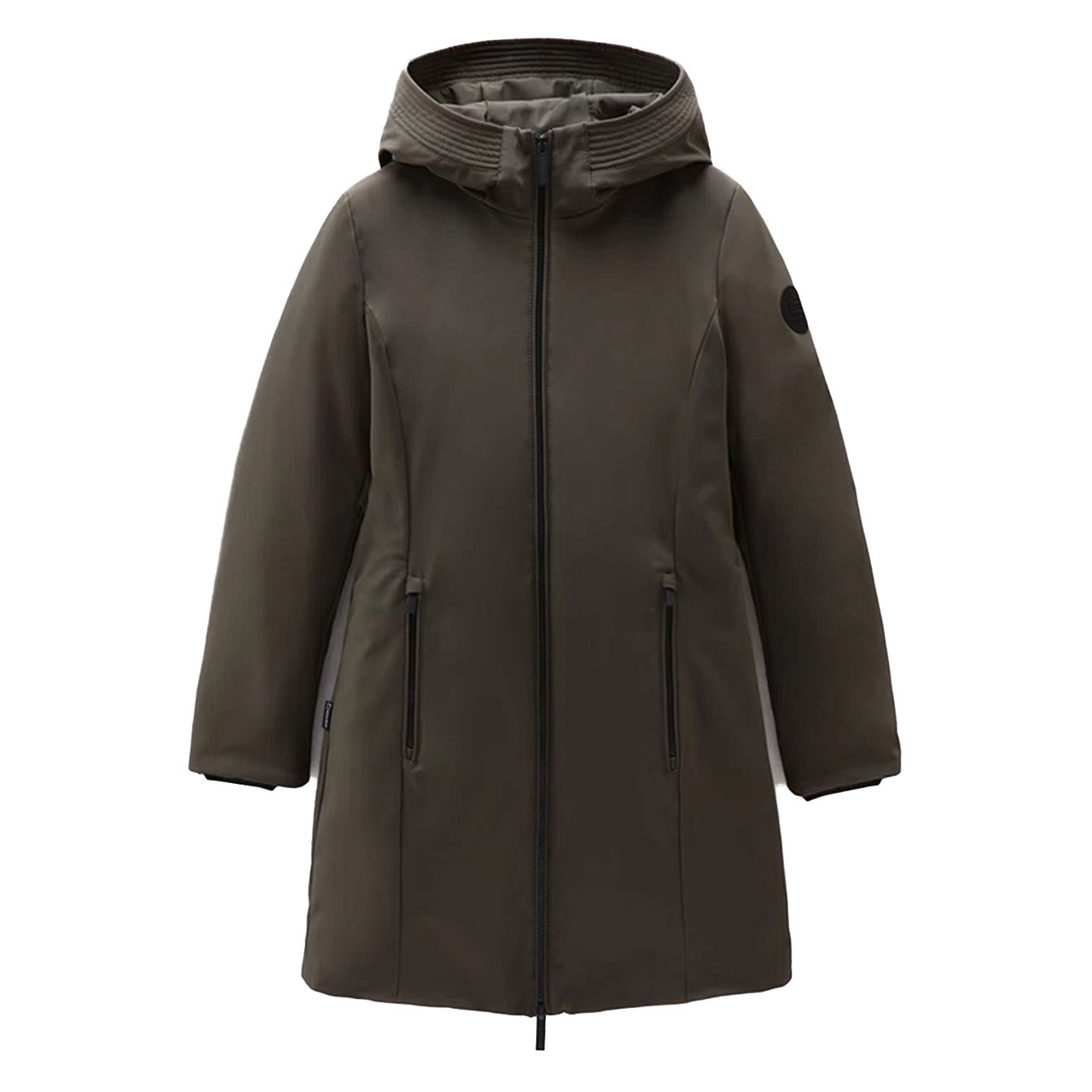 Woolrich - Ut2735 Firth Parka 614 Dunkelgrun WWOU0480FR