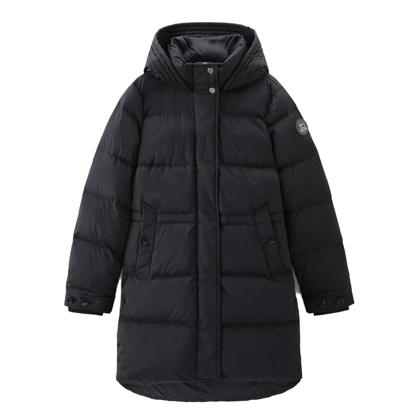 Woolrich - Ut1148 Alsea Puffy Parka 100 Schwarz WWOU0697FR
