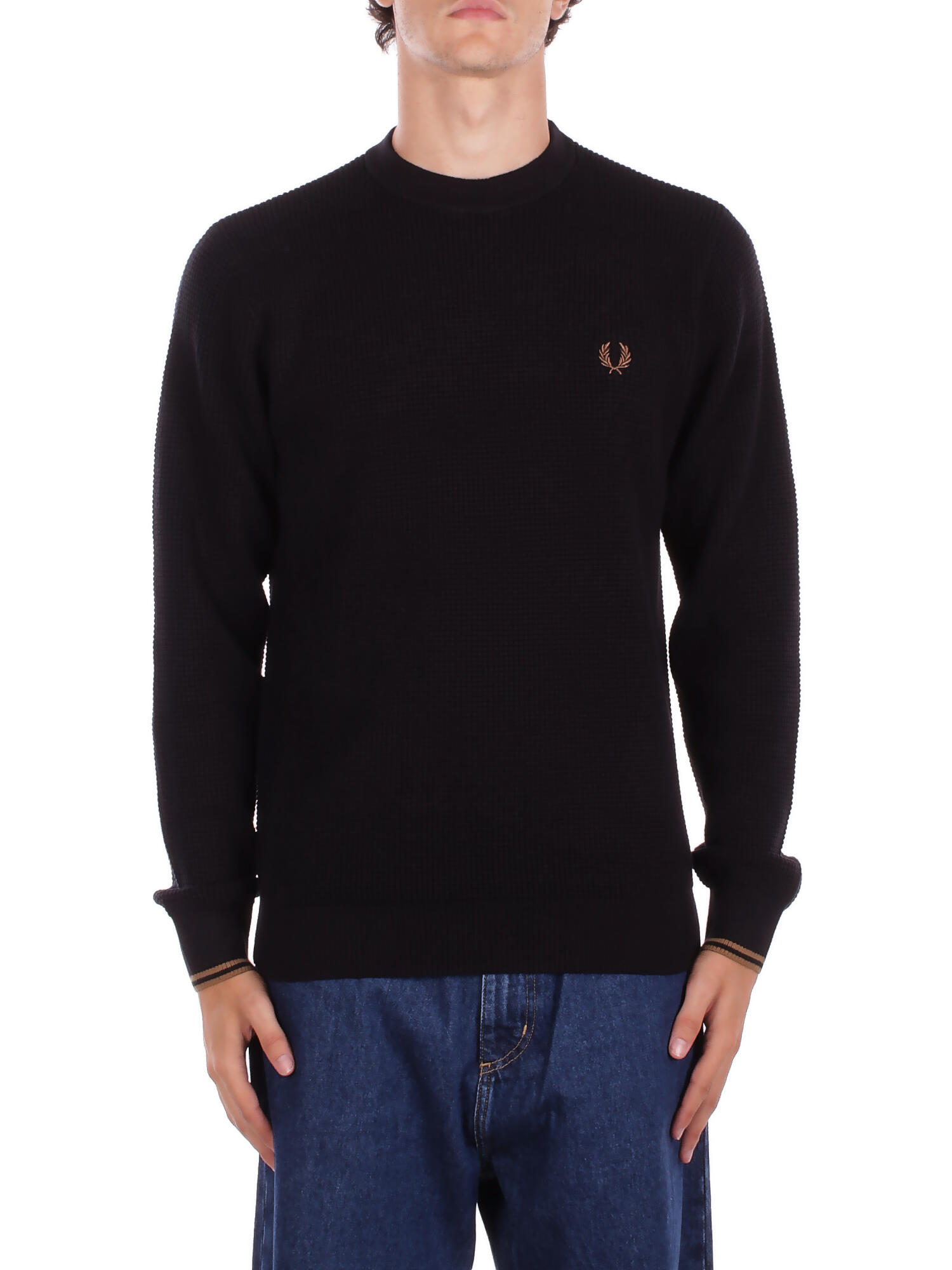 Fred Perry Shirts Schwarz