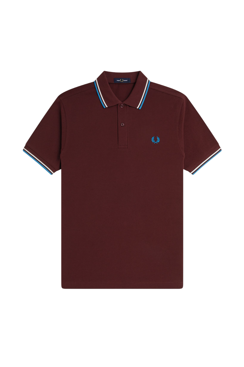 Fred Perry T-Shirts und Polo Bordeaux