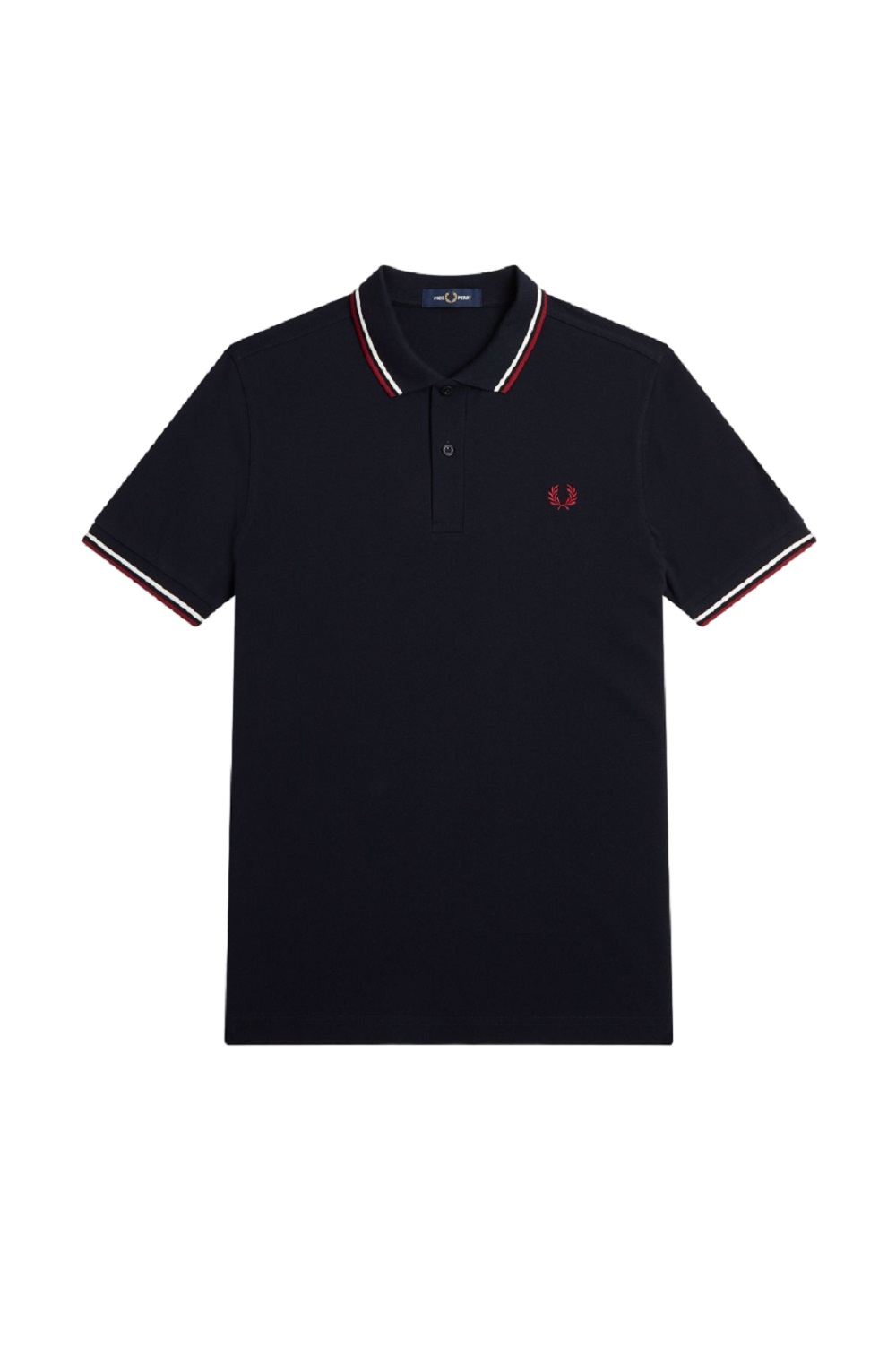 Blaues T-Shirt und Poloshirt von Fred Perry