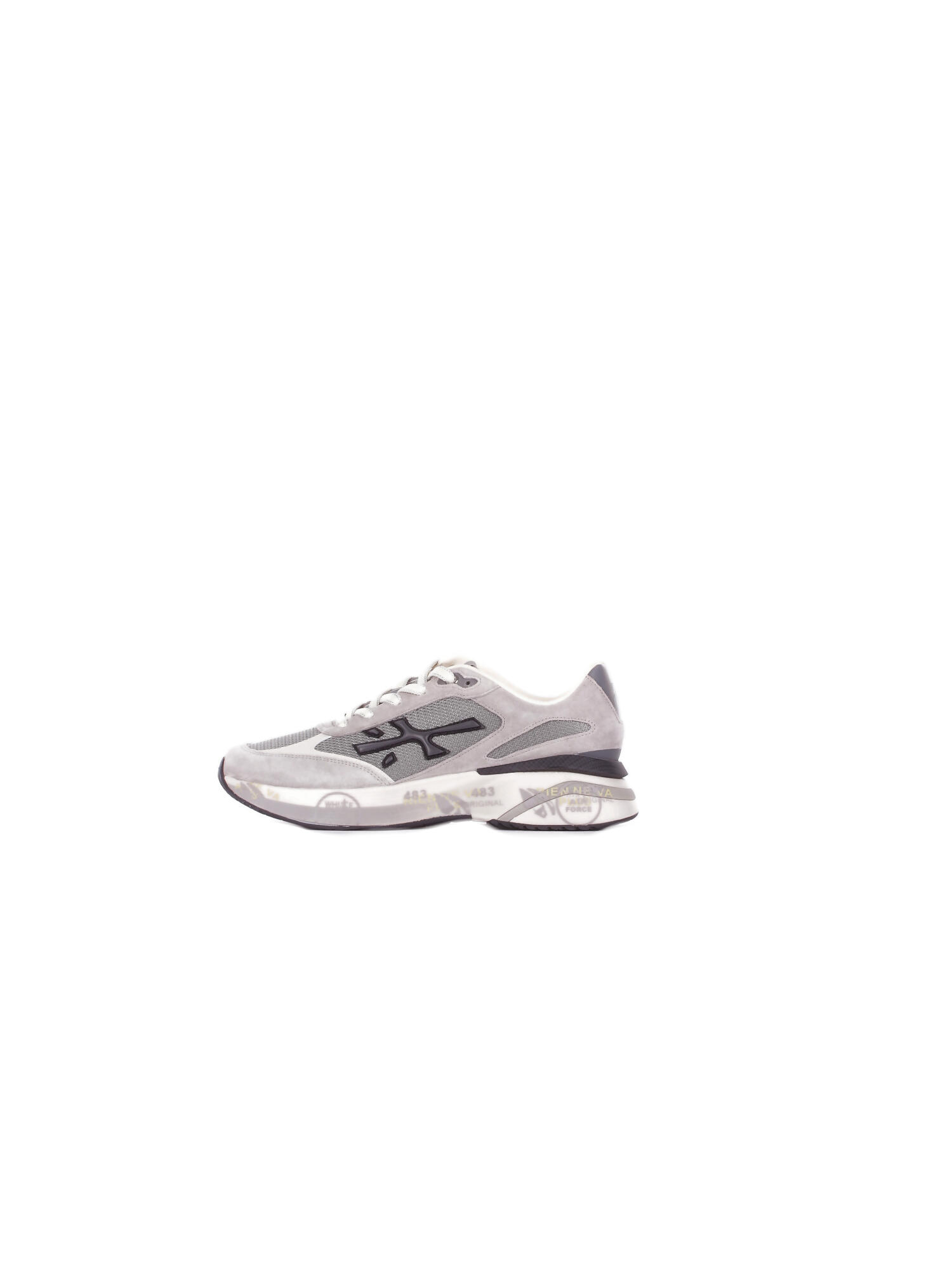 Premiata Sneakers Graue Creme