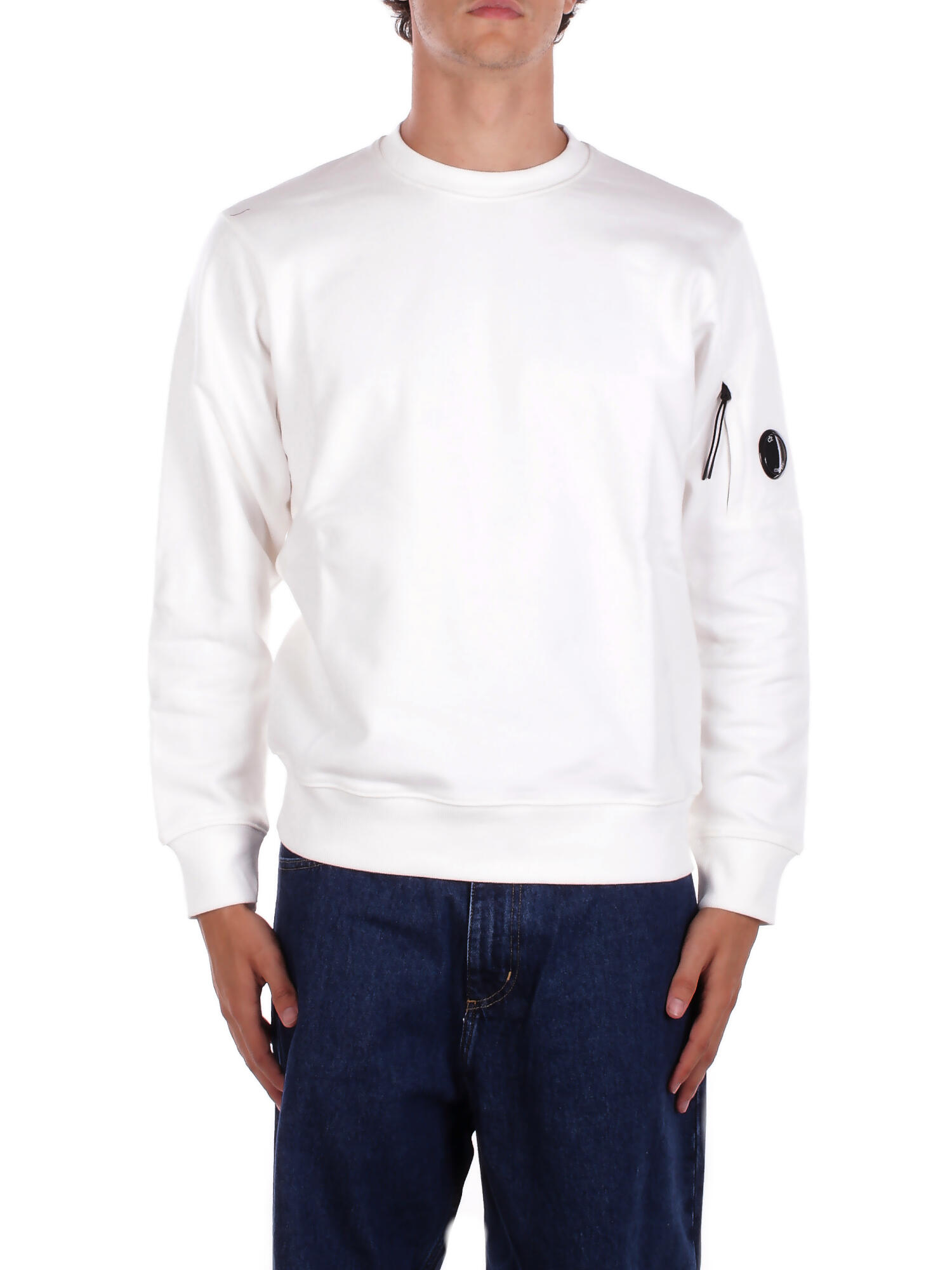 Cp Company Gauze weiBe Pullover