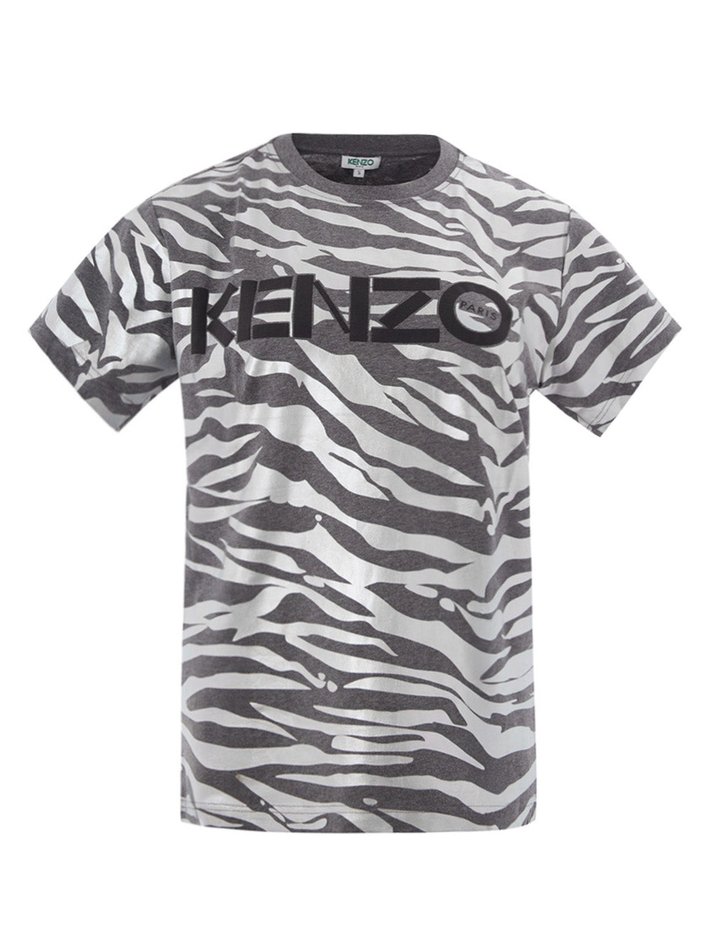 T-Shirt Print Animal Metal Kenzo