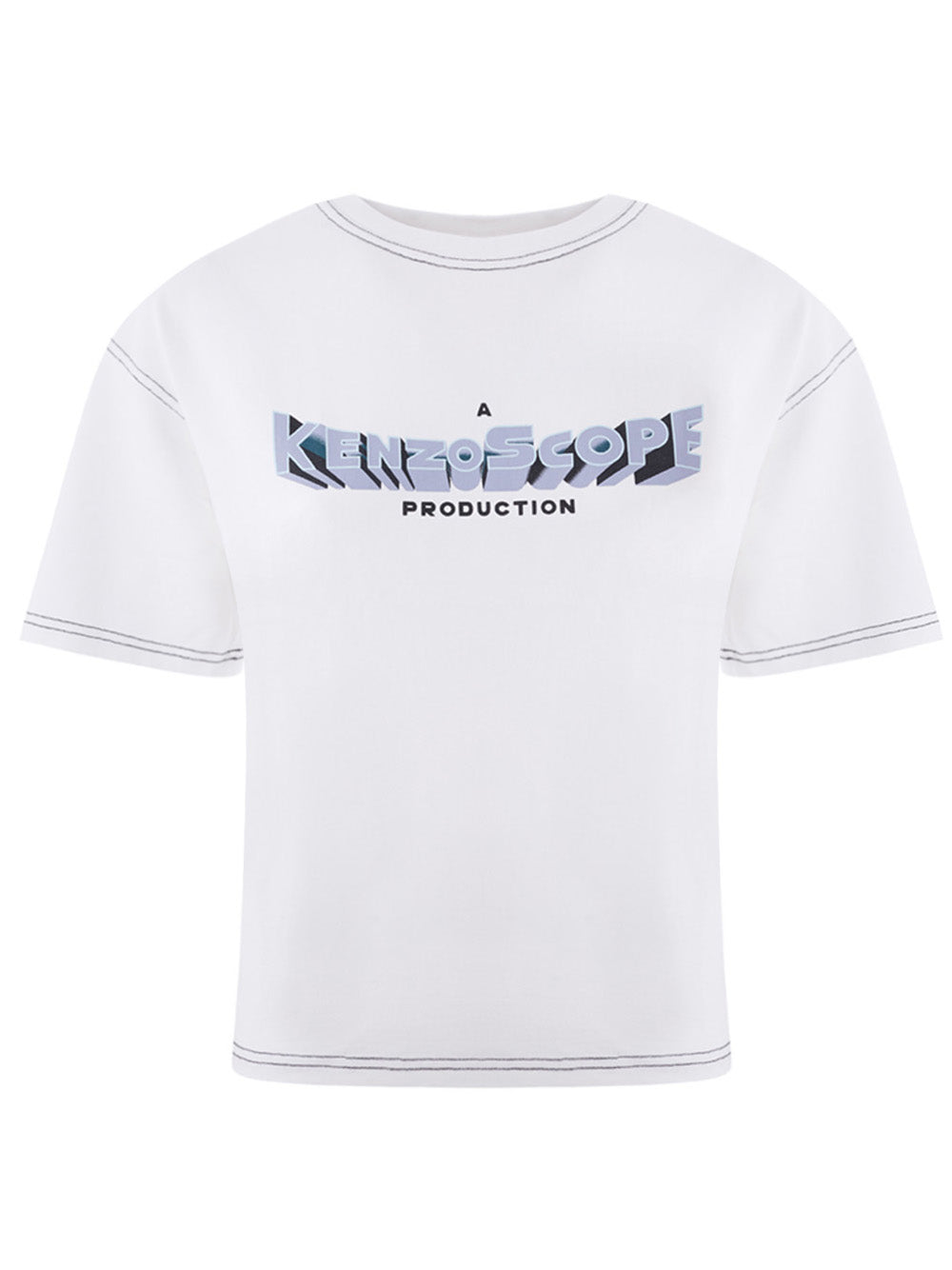 T-Shirt aus weiBer Baumwolle Kenzo