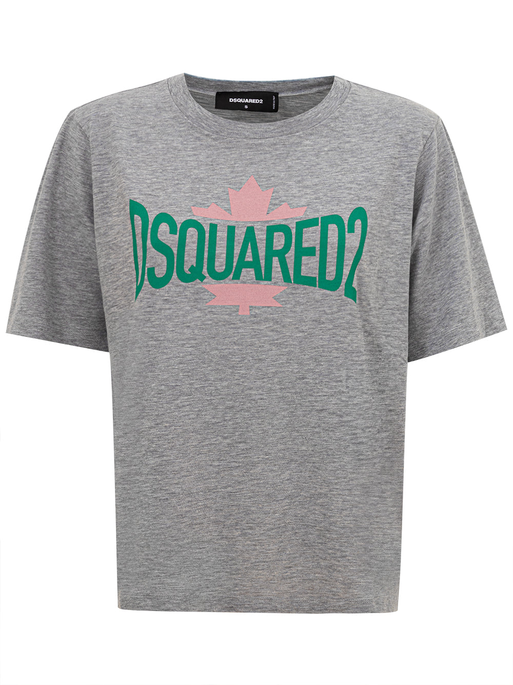 T-Shirt Grigia Melange Dsquared2