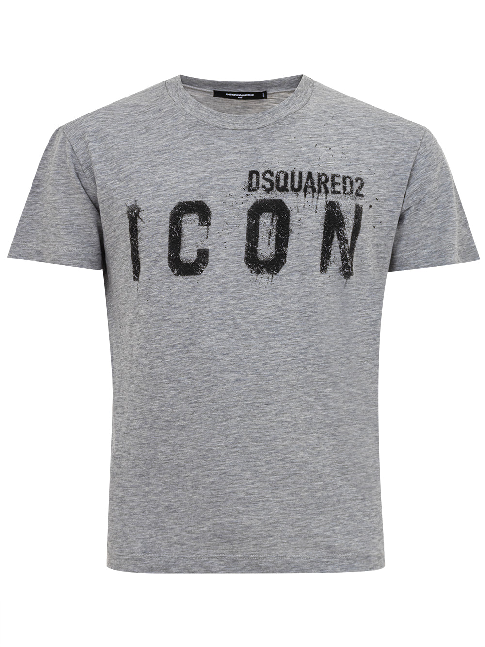 T-Shirt Grau Melange Dsquared2