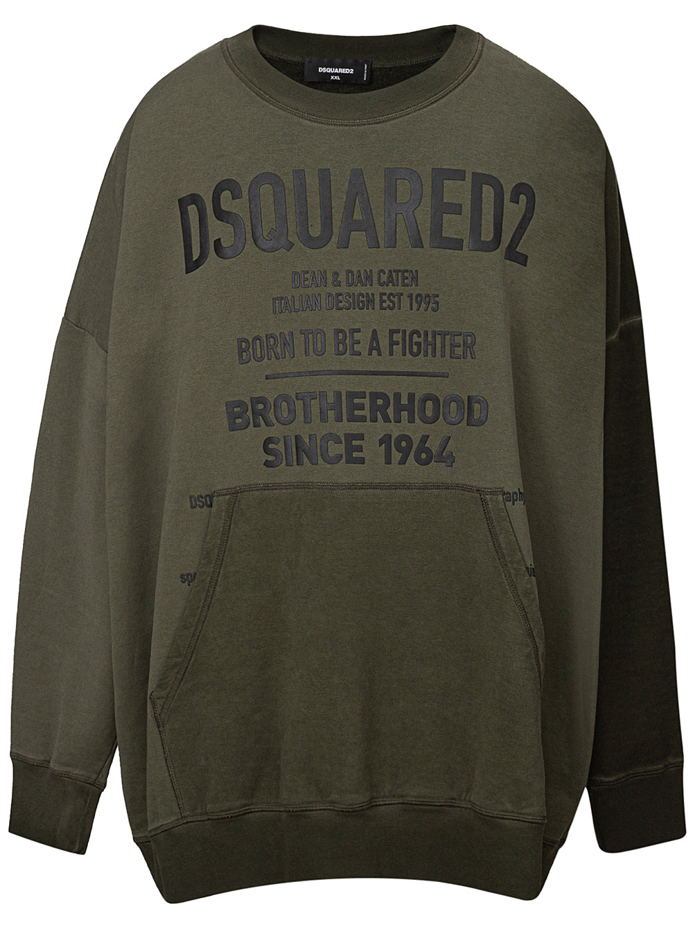 Oversize Sweatshirt mit Logo Dsquared2.