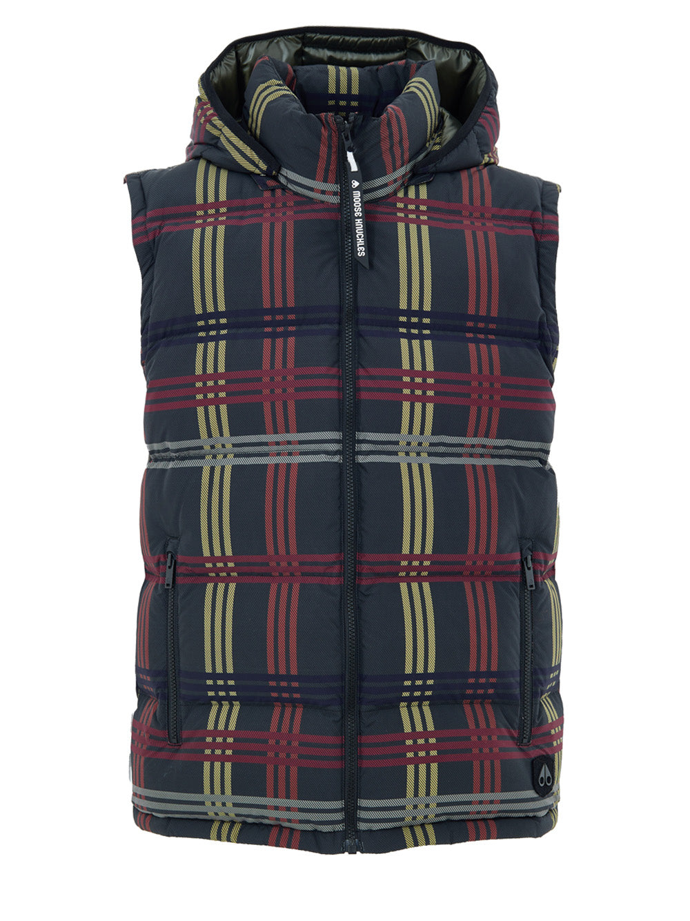 Trimm-Jacke gepolstert Check Multicolor Moose Knuckles