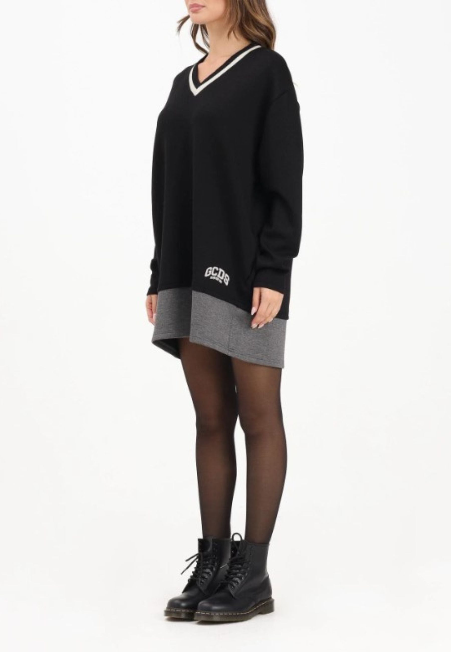 Gcds Kleid Logo Lounge Piquet Mini Kleid