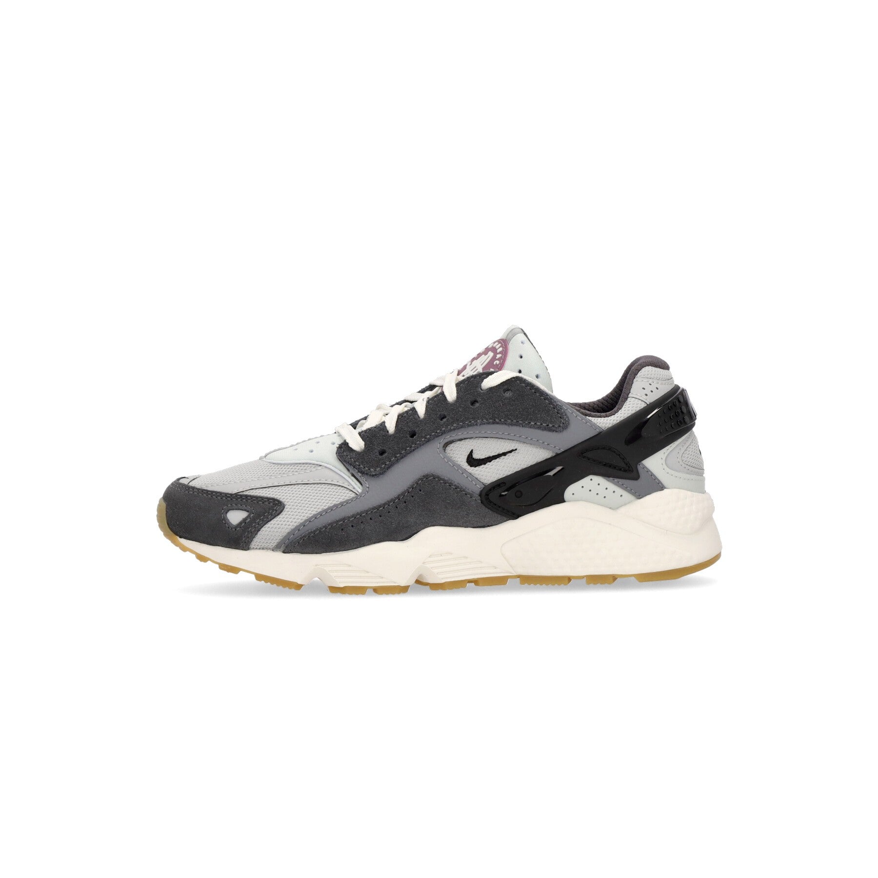 Air Huarache Runner Lt Rauchgrau/Schwarz/Hellsilber Herren-Halbschuh
