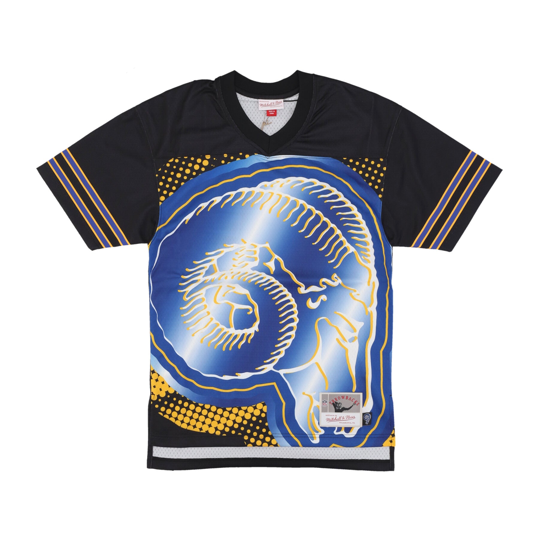 American Football Trikot Herren NFL Big Face 7.0 Fashion Jersey Losram Schwarz