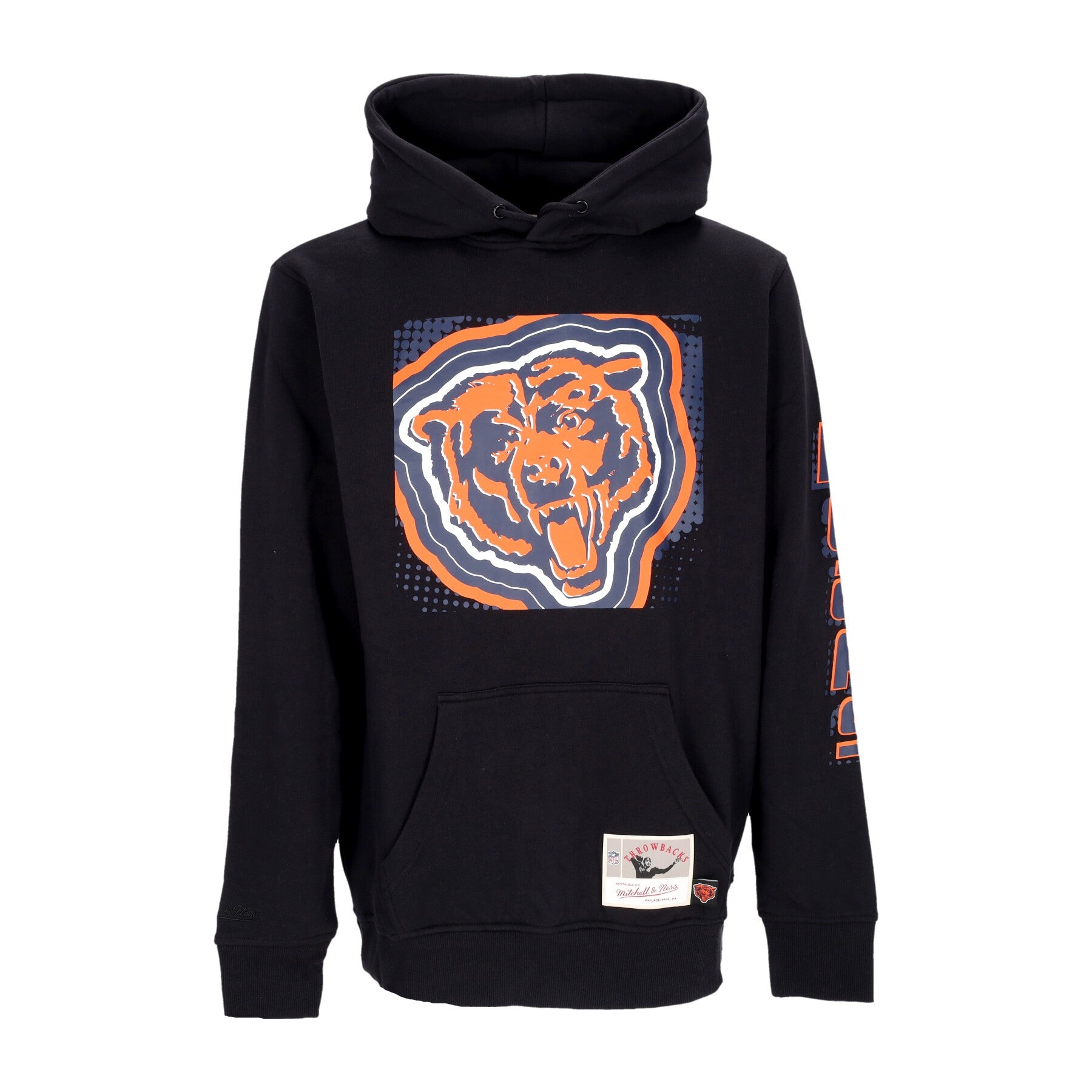 Herren Kapuzenpullover Nfl Big Face 7.0 Hoodie Chibea Schwarz