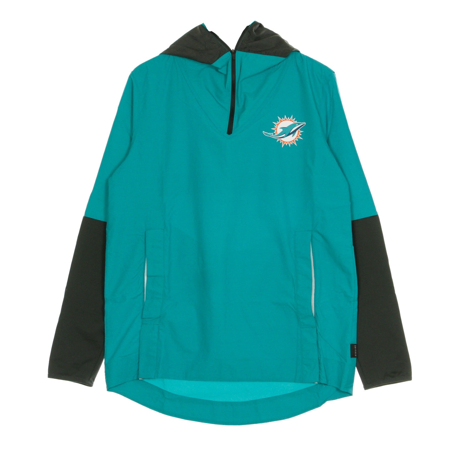Herausnehmbare Herren-Windjacke, Nfl-Team-Logo, leichte Spielerjacke vor dem Spiel, Miadol, Original-Teamfarben