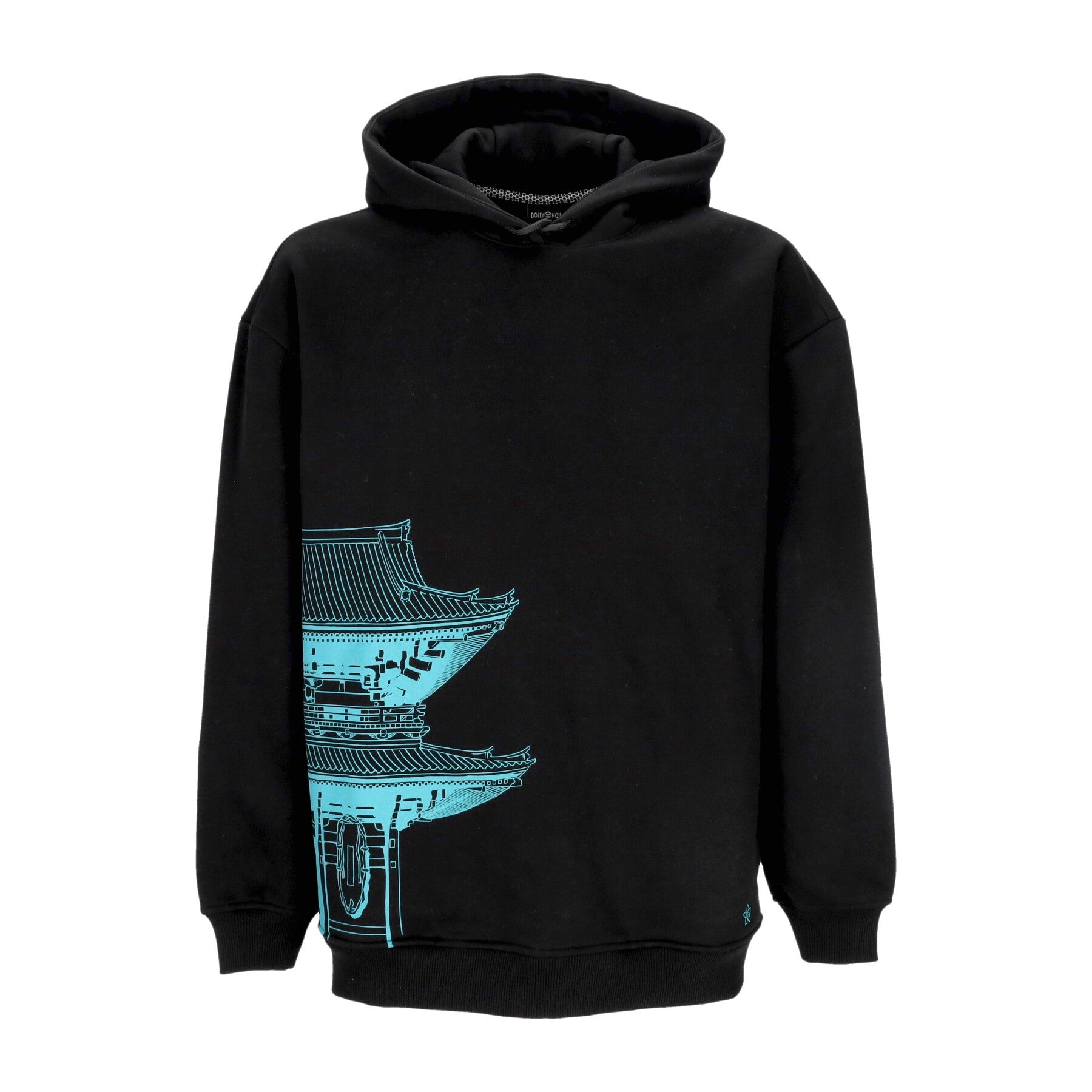 Bench Tokyo Over Hoodie Herren Kapuzenpullover Schwarz
