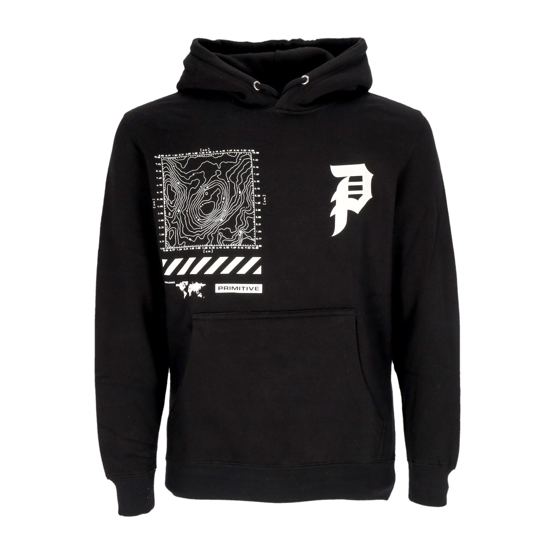 Herren-Hoodie Mapping Dirty P Hoodie X Call Of Duty Schwarz