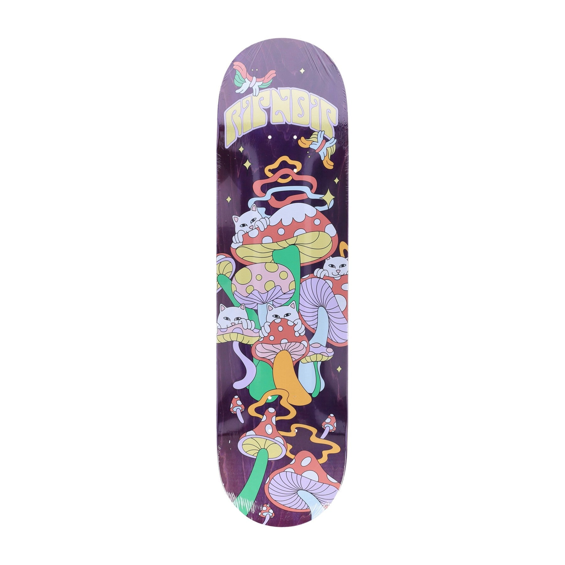 Skateboard Deck Men Homegrown Treats Board Lila/Orange