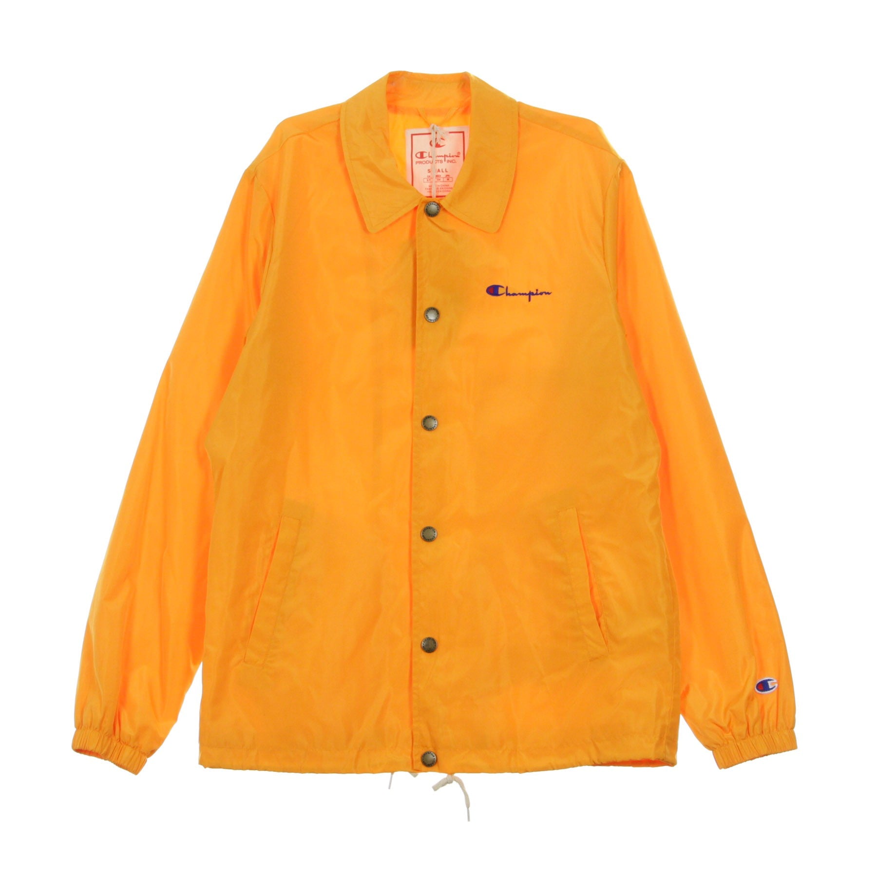 Coach-Jacke Herren-Coach-Jacke Hellorange