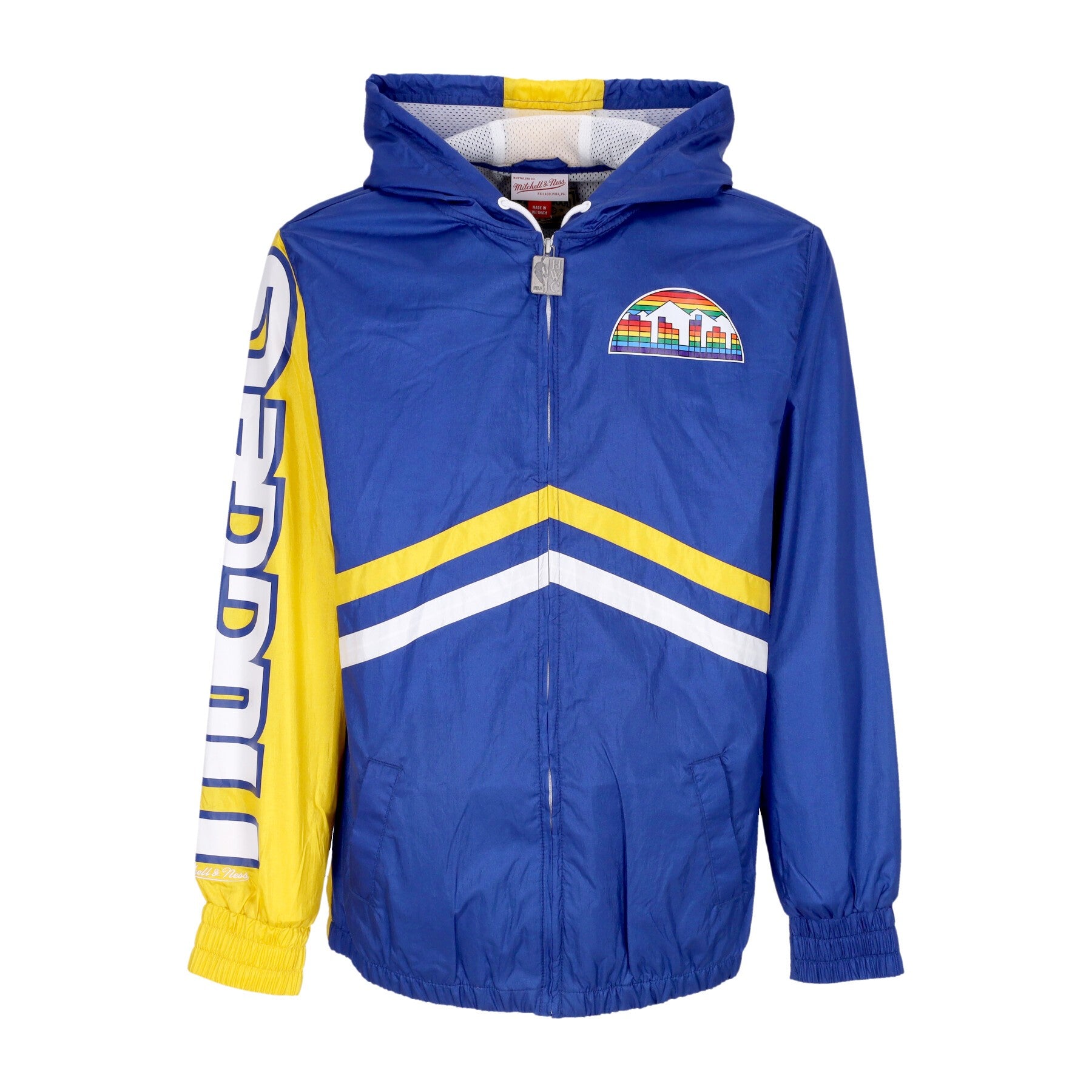 Herren-Windbreaker Nba Undeniable Full Zip Windbreaker Hardwood Classics Dennug
