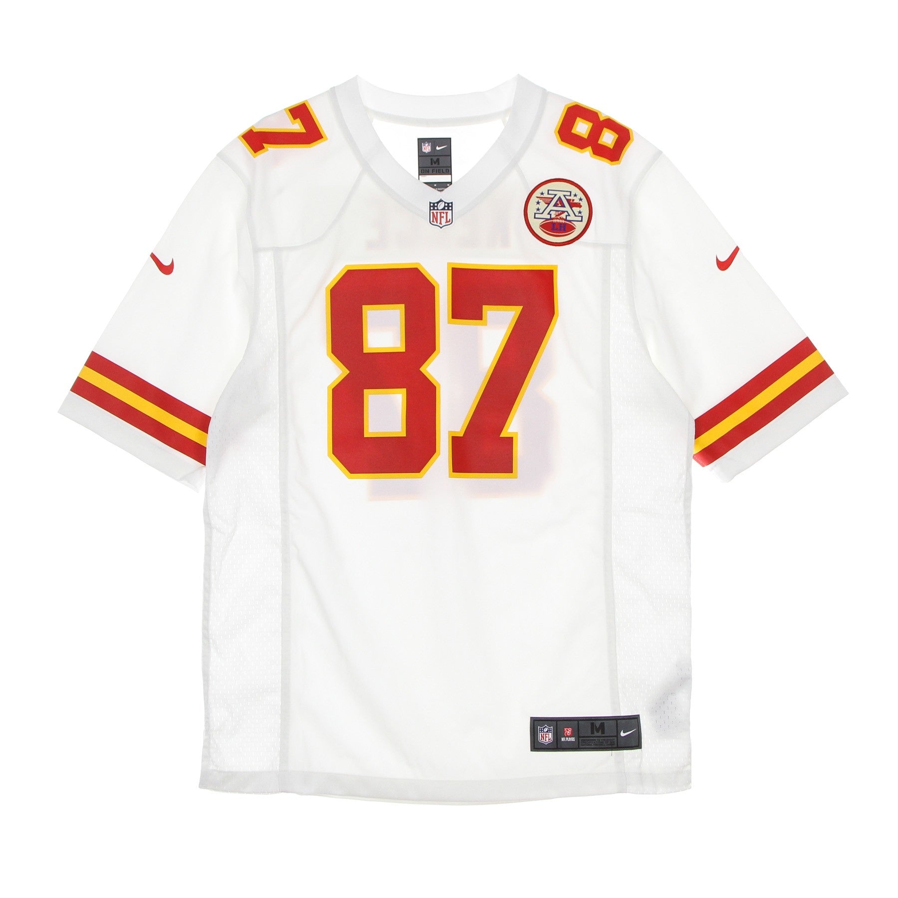 American Football Herrentrikot Nfl Game Road Jersey Nr. 87 Kelce Kanchi WeiB/Original-Teamfarben