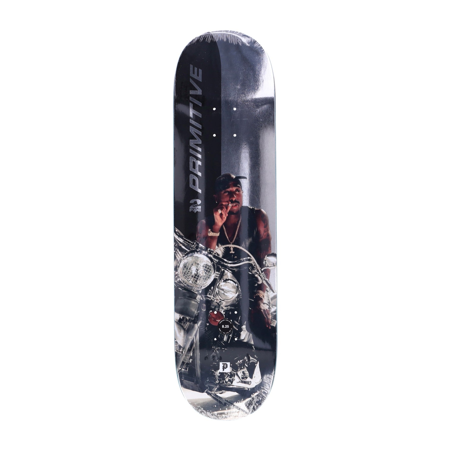 Herren-Skateboard Moto Deck X Tupac