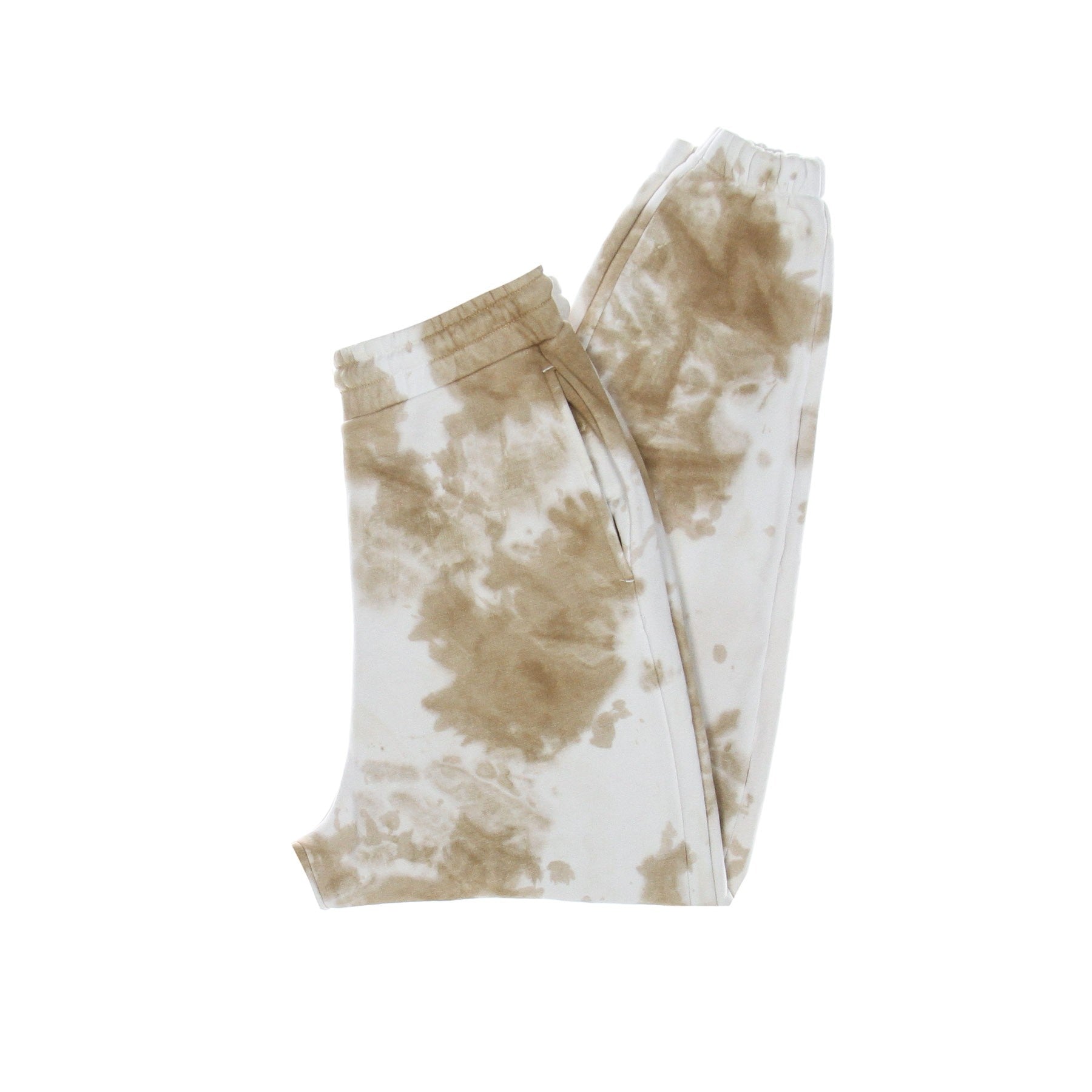 Herren-Jogginghose Signature Tie Dye Jogginghose WeiB/Sand