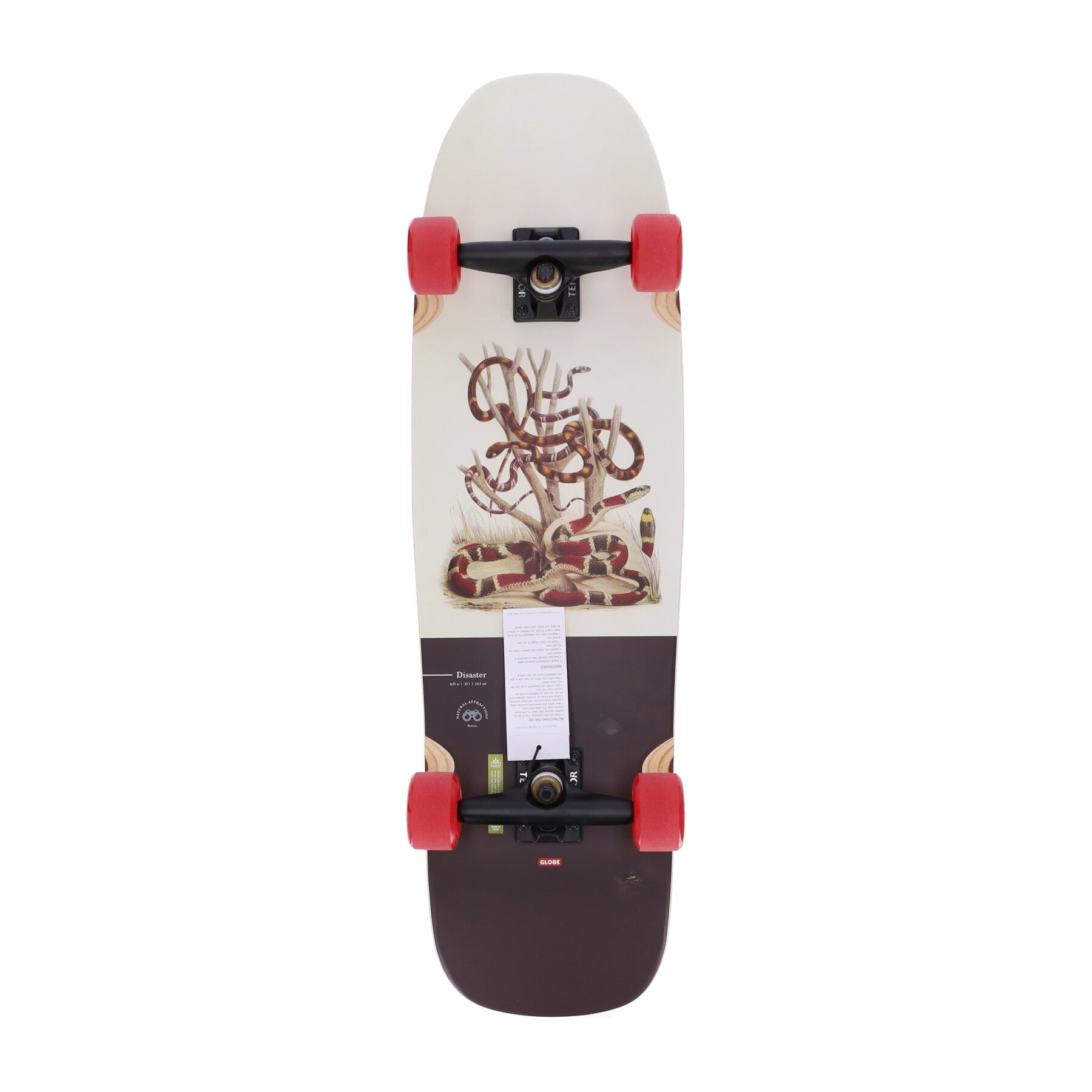 Zusammengebautes Katastrophen-Skateboard fur Herren