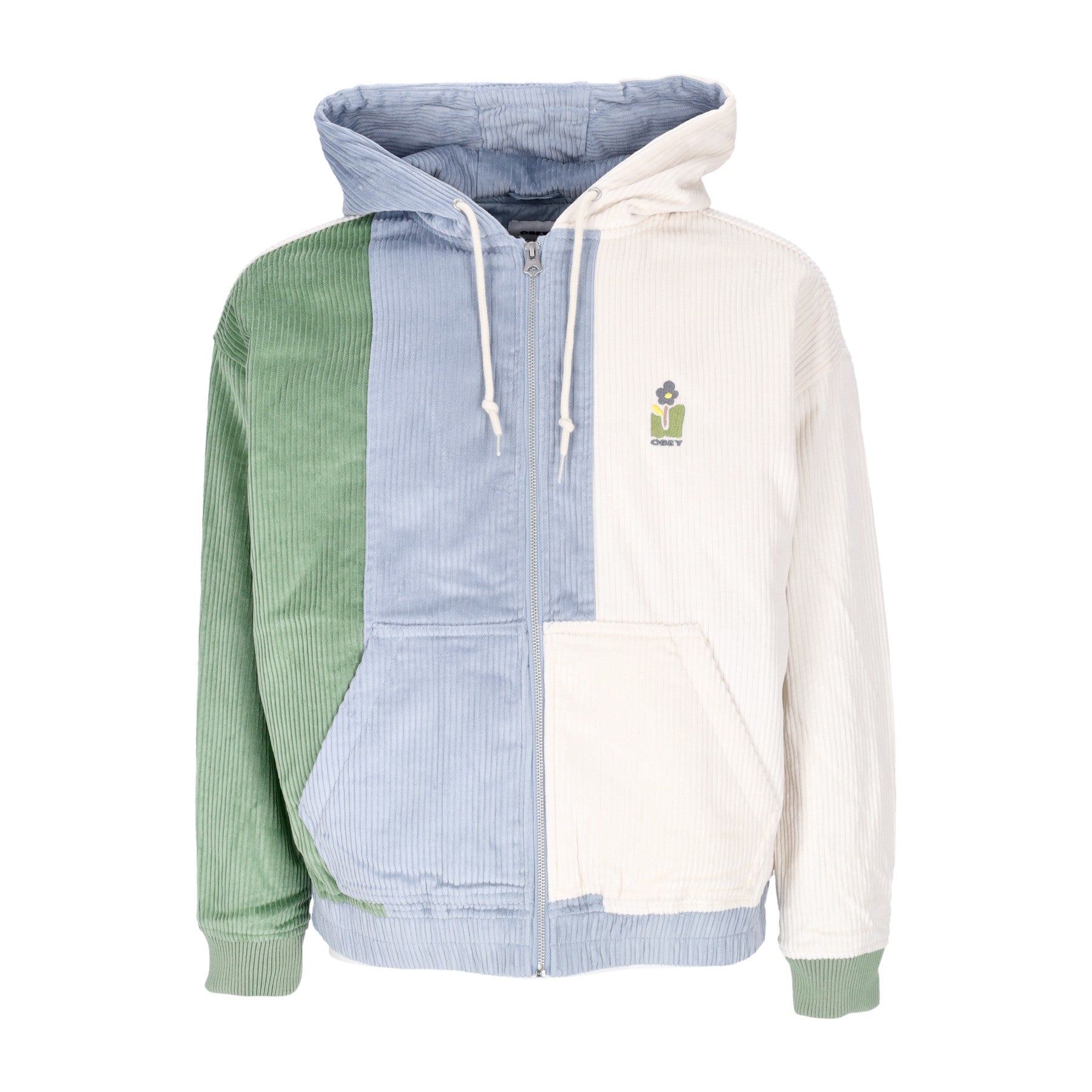 Damen-Thea-Jacke, ungebleicht, mehrfarbig