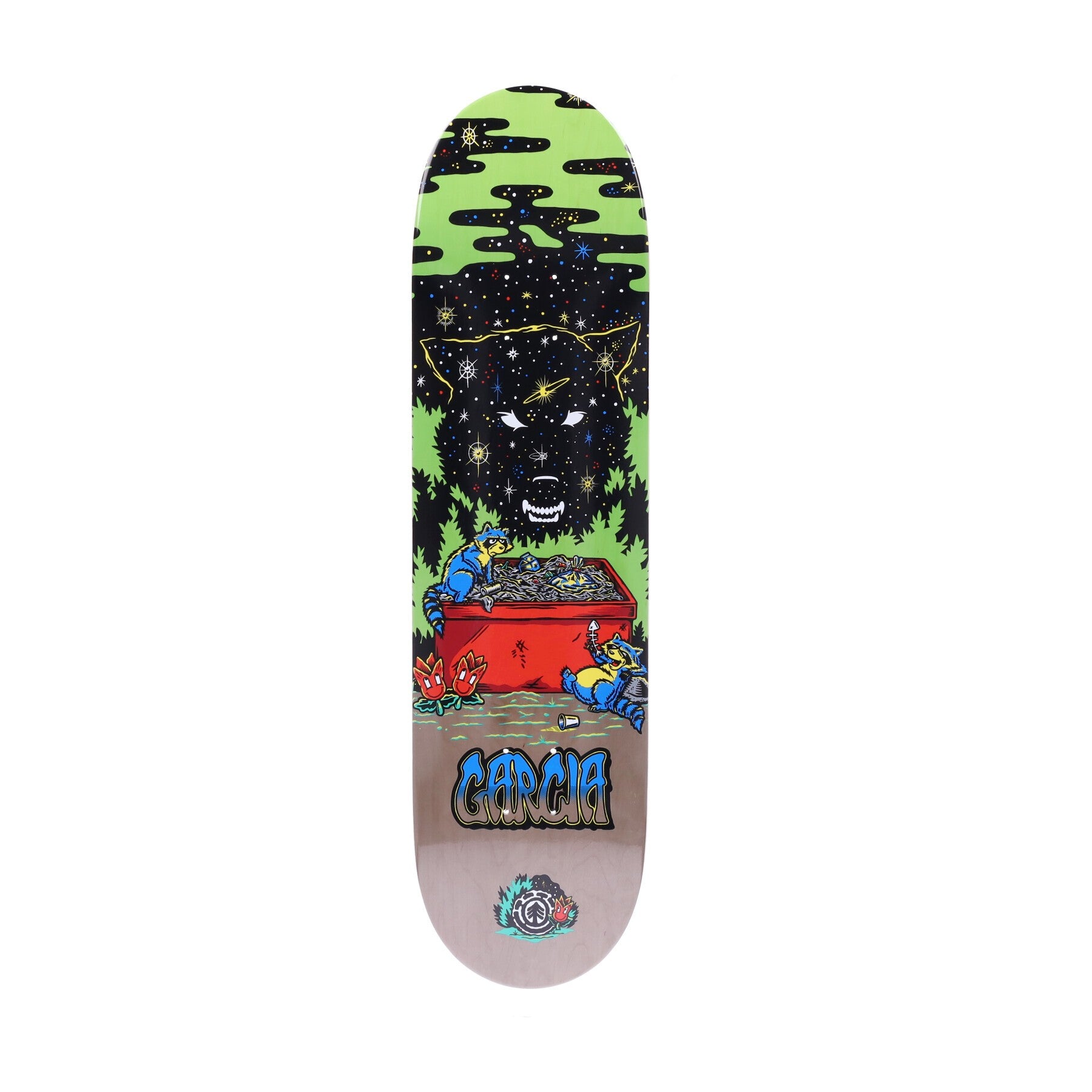 Herren-Skateboard Shadow Garcia Skateboard