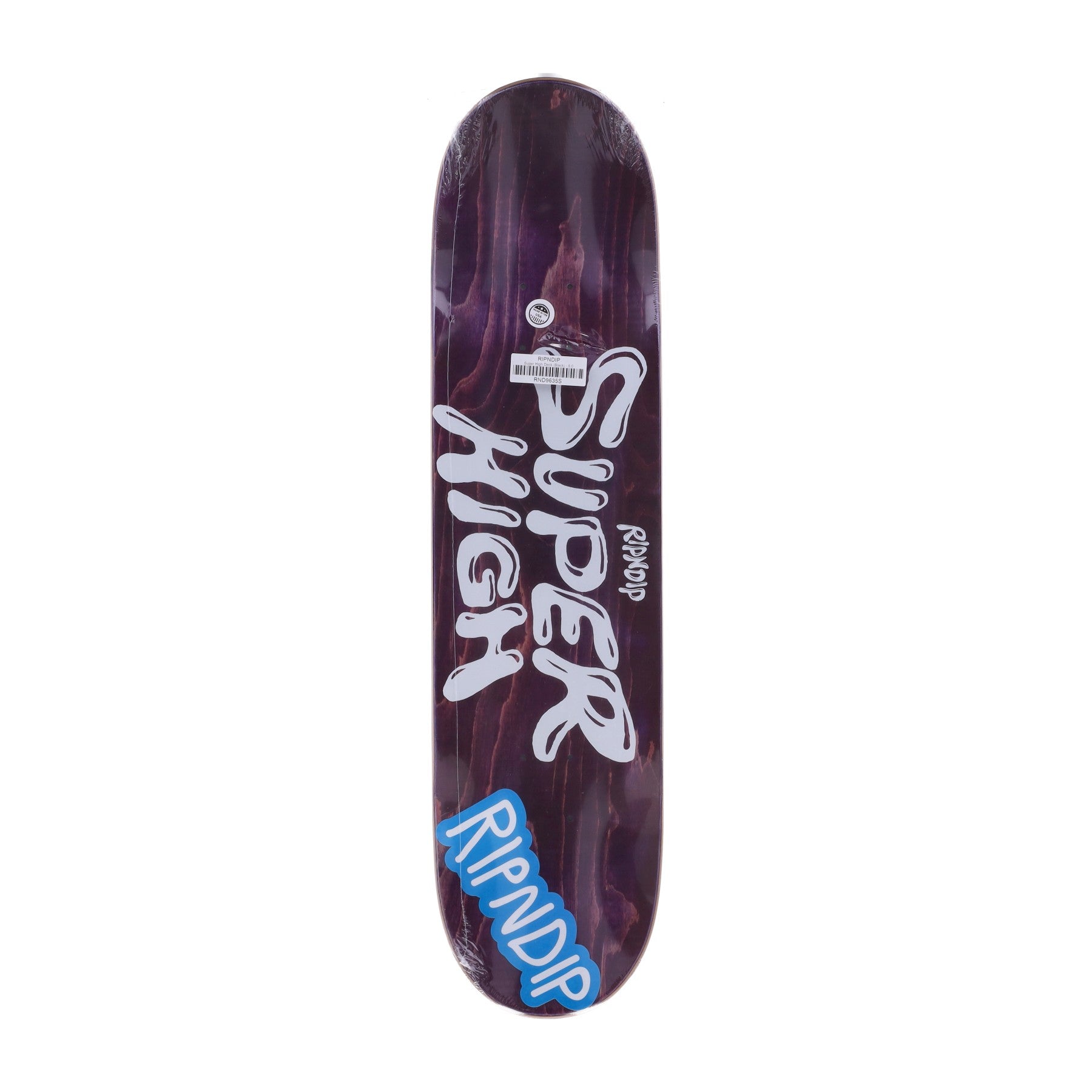 Super High Board Herren Skateboard Schwarz