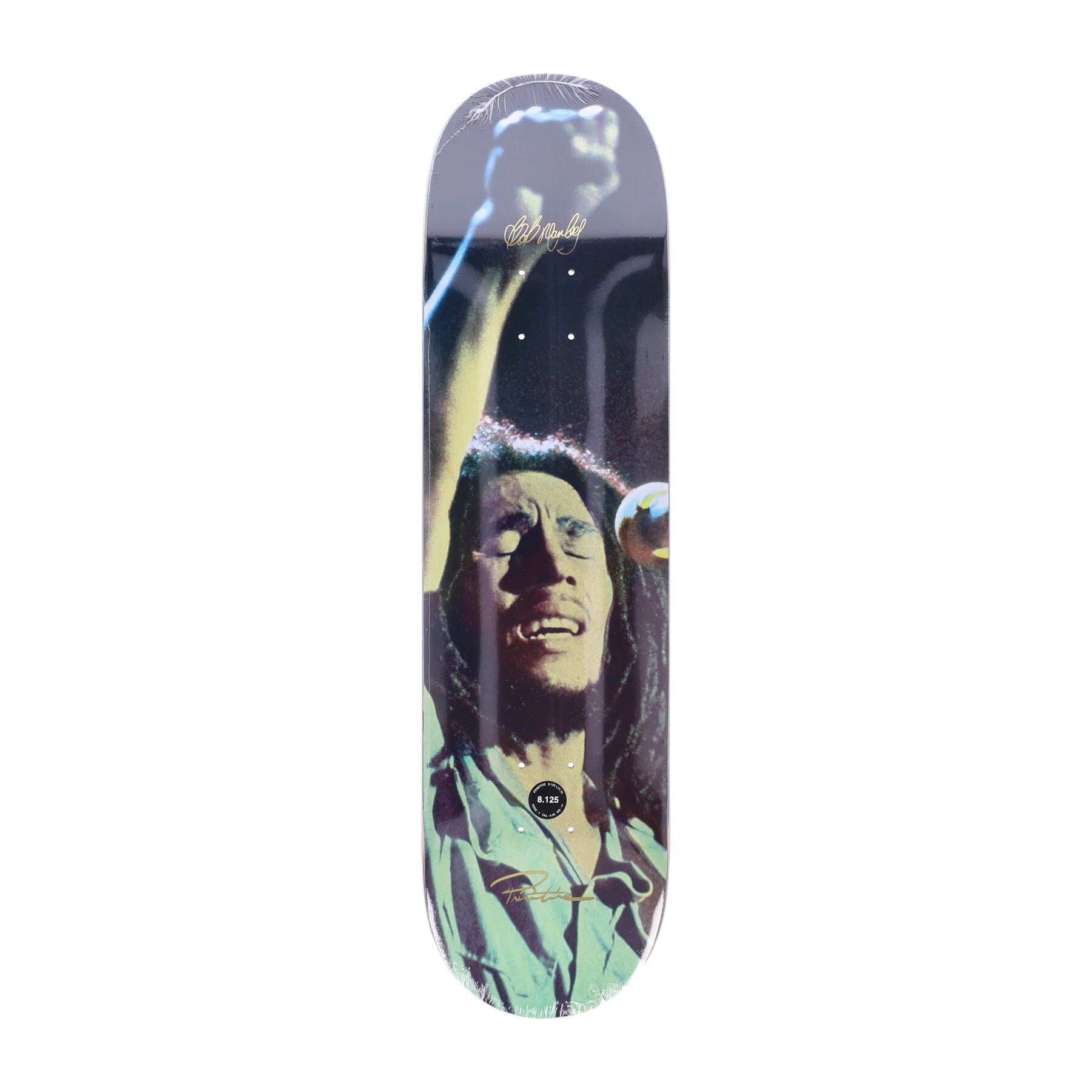 Herren-Skateboard-Stand-Up-Deck X Bob Marley