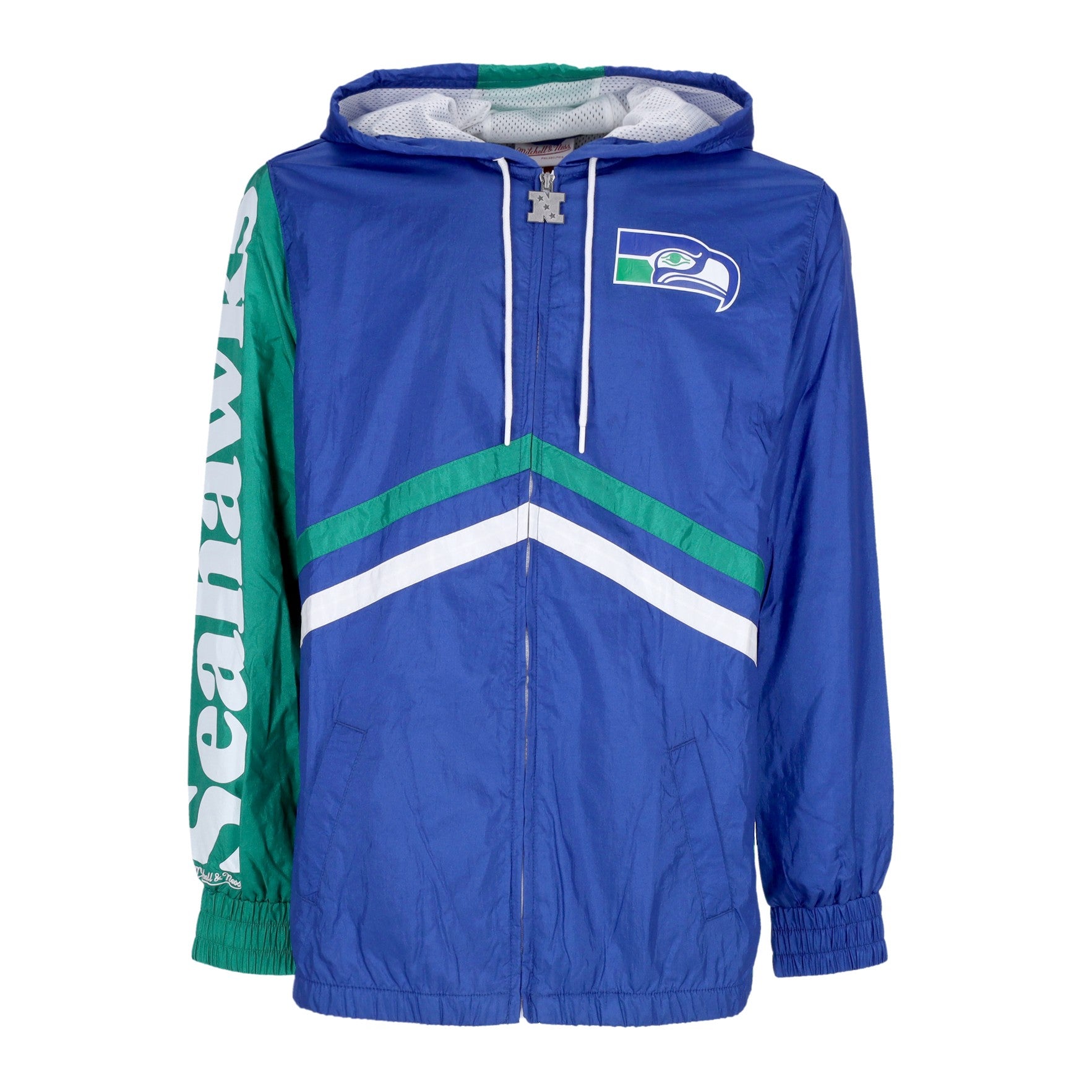 Herren-Windbreaker NFL Undeniable Full Zip Windbreaker Seasea Royal
