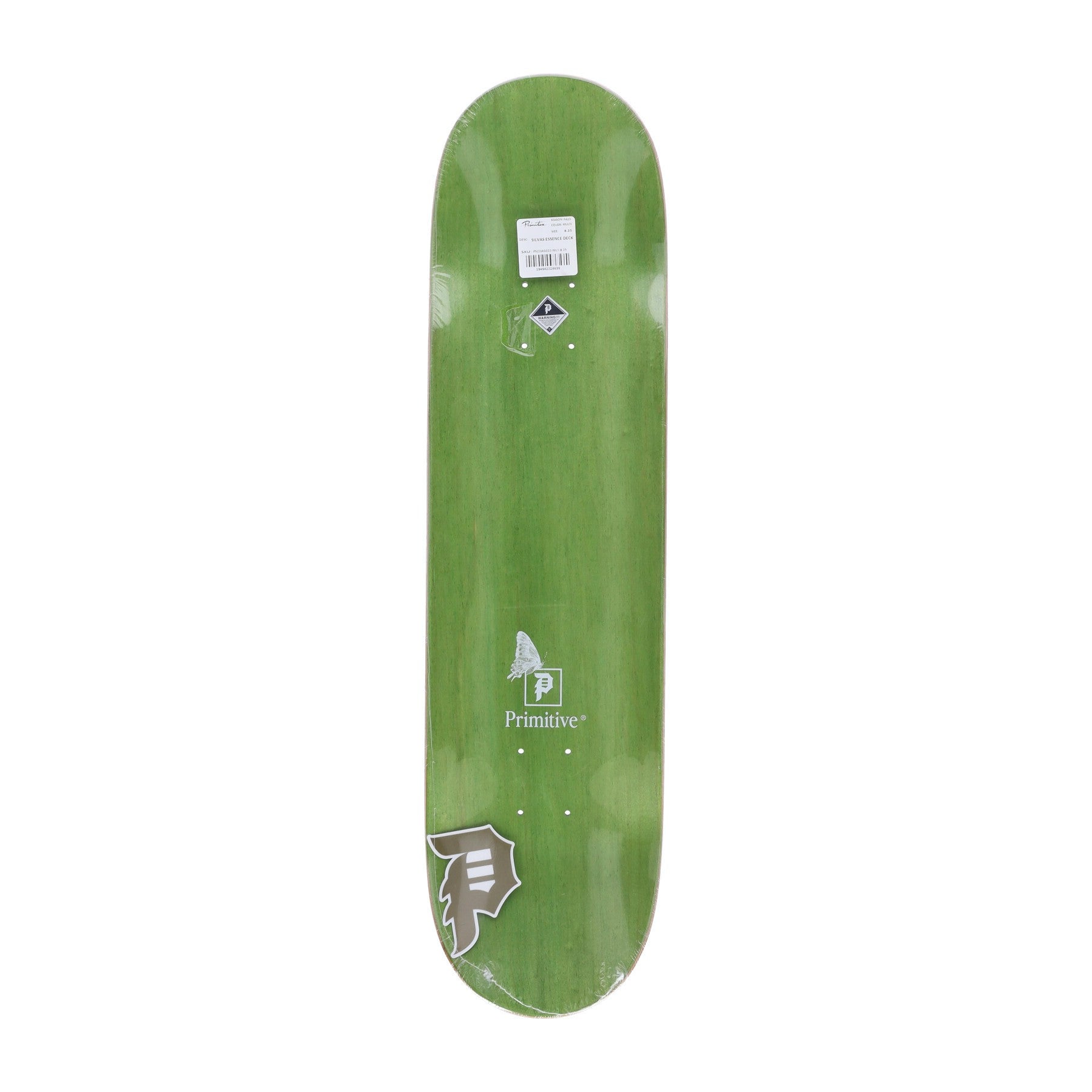 Herren-Skateboard-Deck Silvas Essence Deck Grun/Multi
