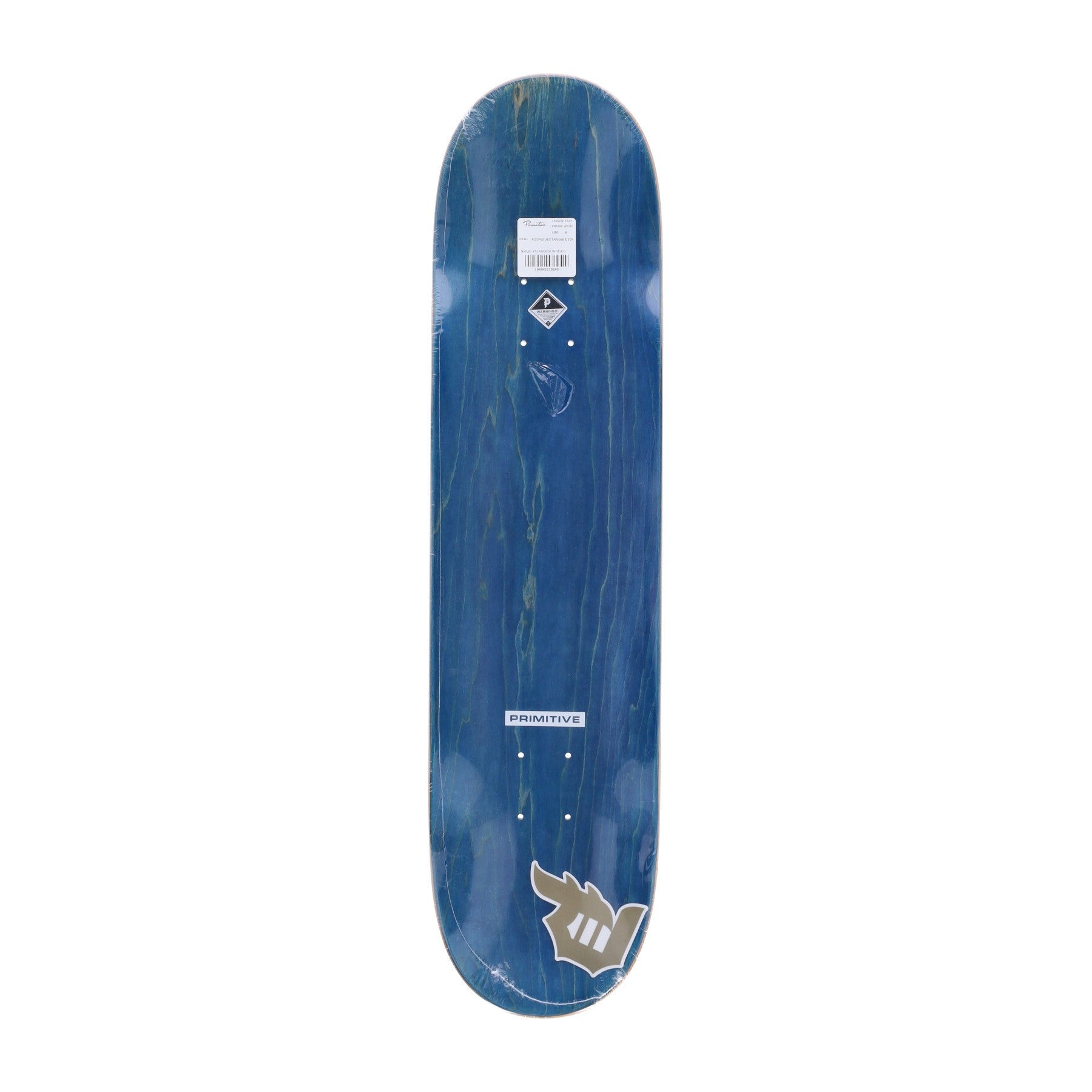 Rodriguez Tangle Deck Herren-Skateboard WeiB/Blau