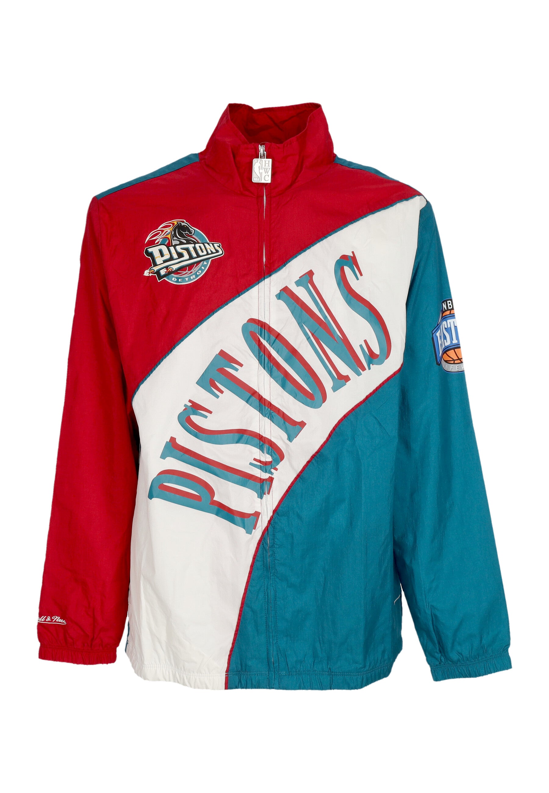 Herren-Windbreaker Nba Arched Retro Lined Windbreaker Detpis Multi/WeiB