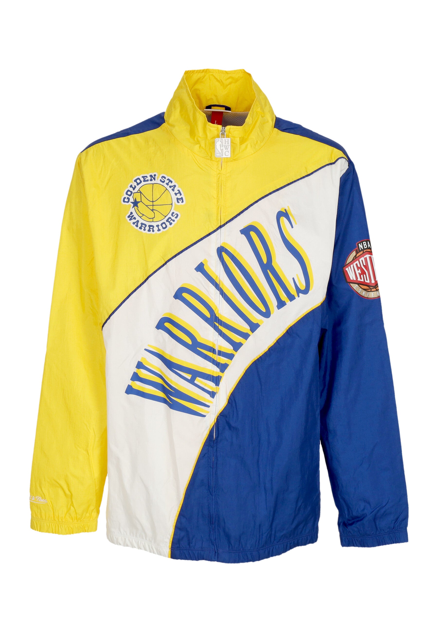 Herren-Windbreaker NBA Arched Retro Lined Windbreaker Golwar Multi/WeiB