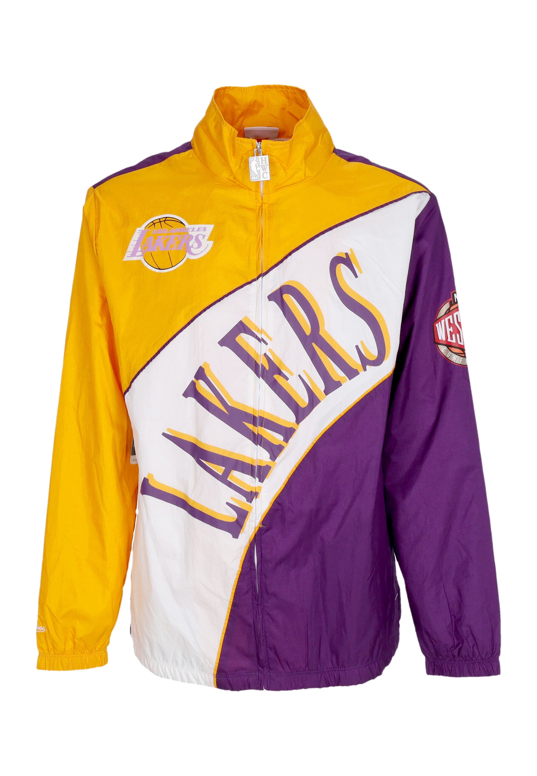 Herren-Windbreaker Nba Arched Retro Lined Windbreaker Loslak Multi/WeiB