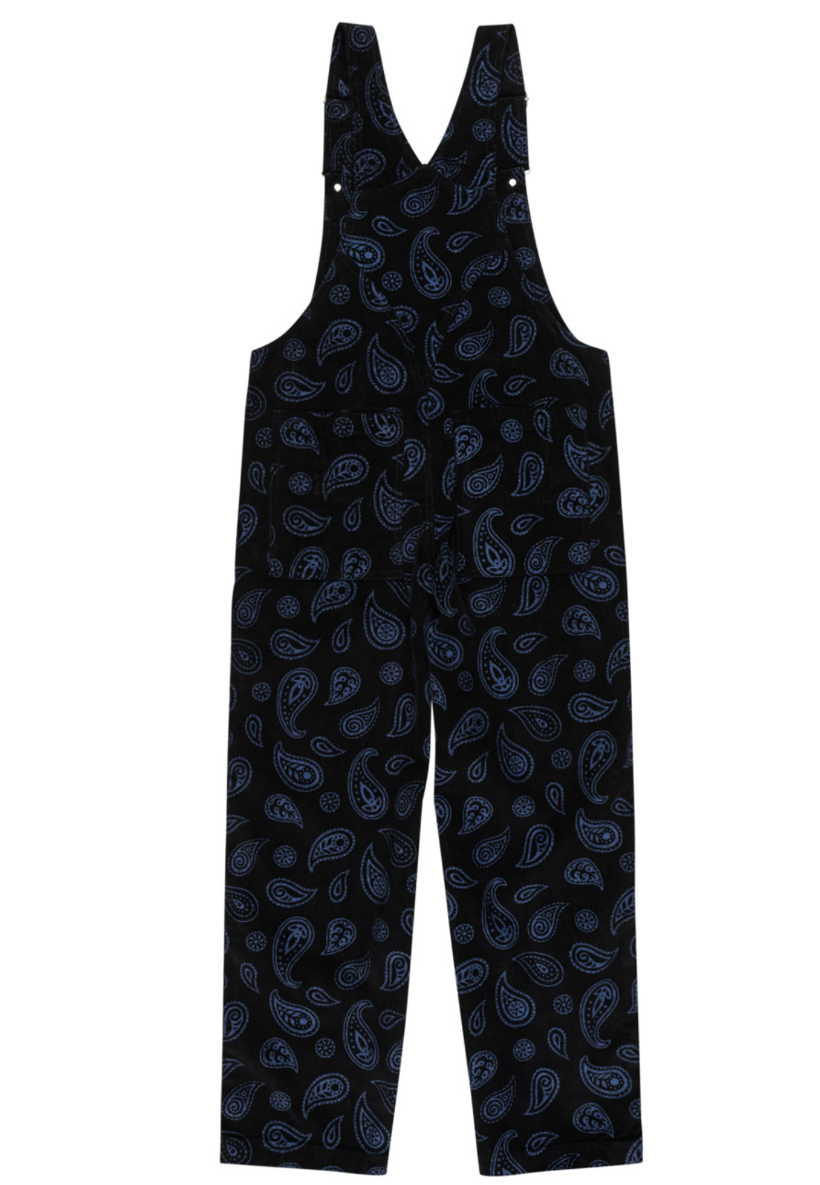 Damen W Utility Overall Paisley Paisley Schwarz/Deja-vu-Overall