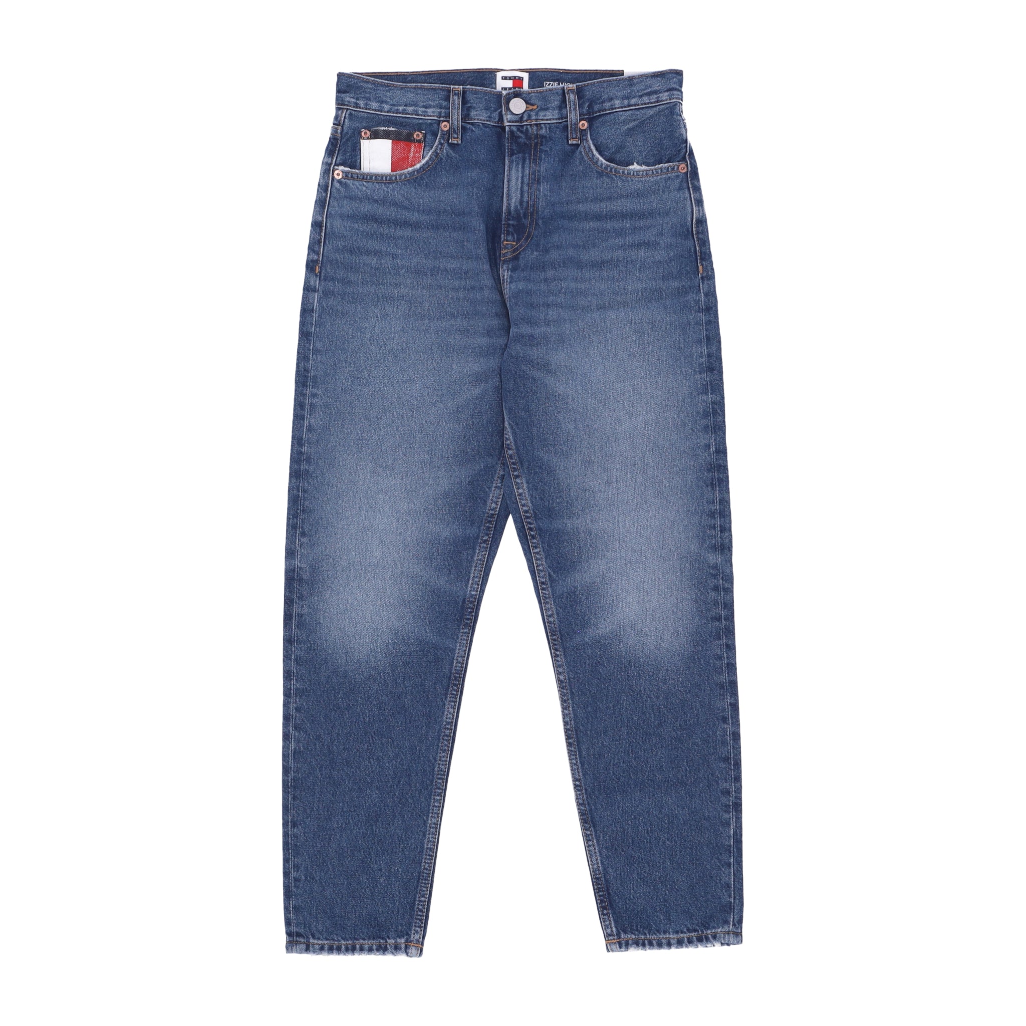 Damenjeans Izzie High Sl Ankle Flag Pant Denim Medium