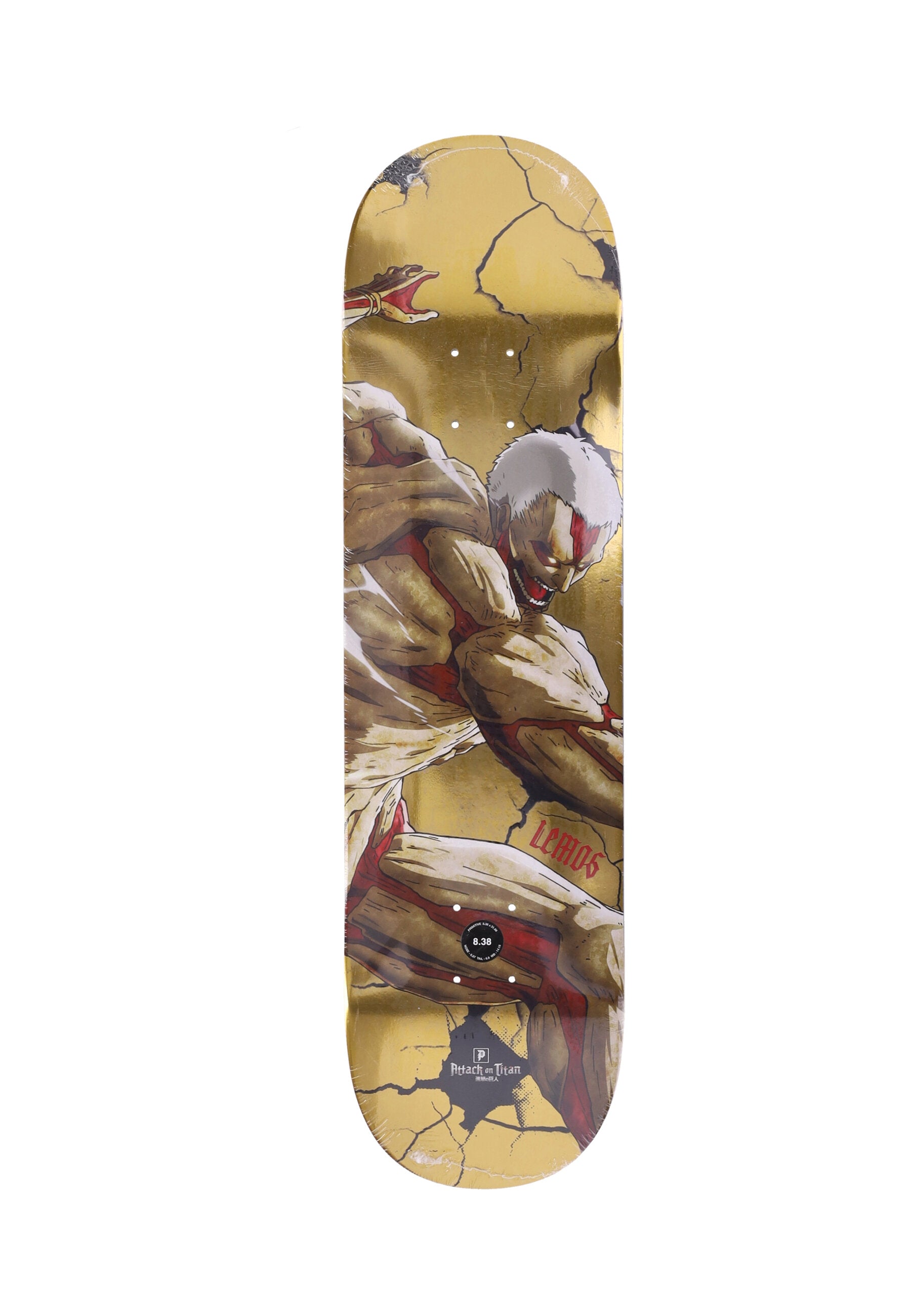 Lemos Harden Deck X Attack On Titan Wheat/Multi Herren-Skateboard-Deck