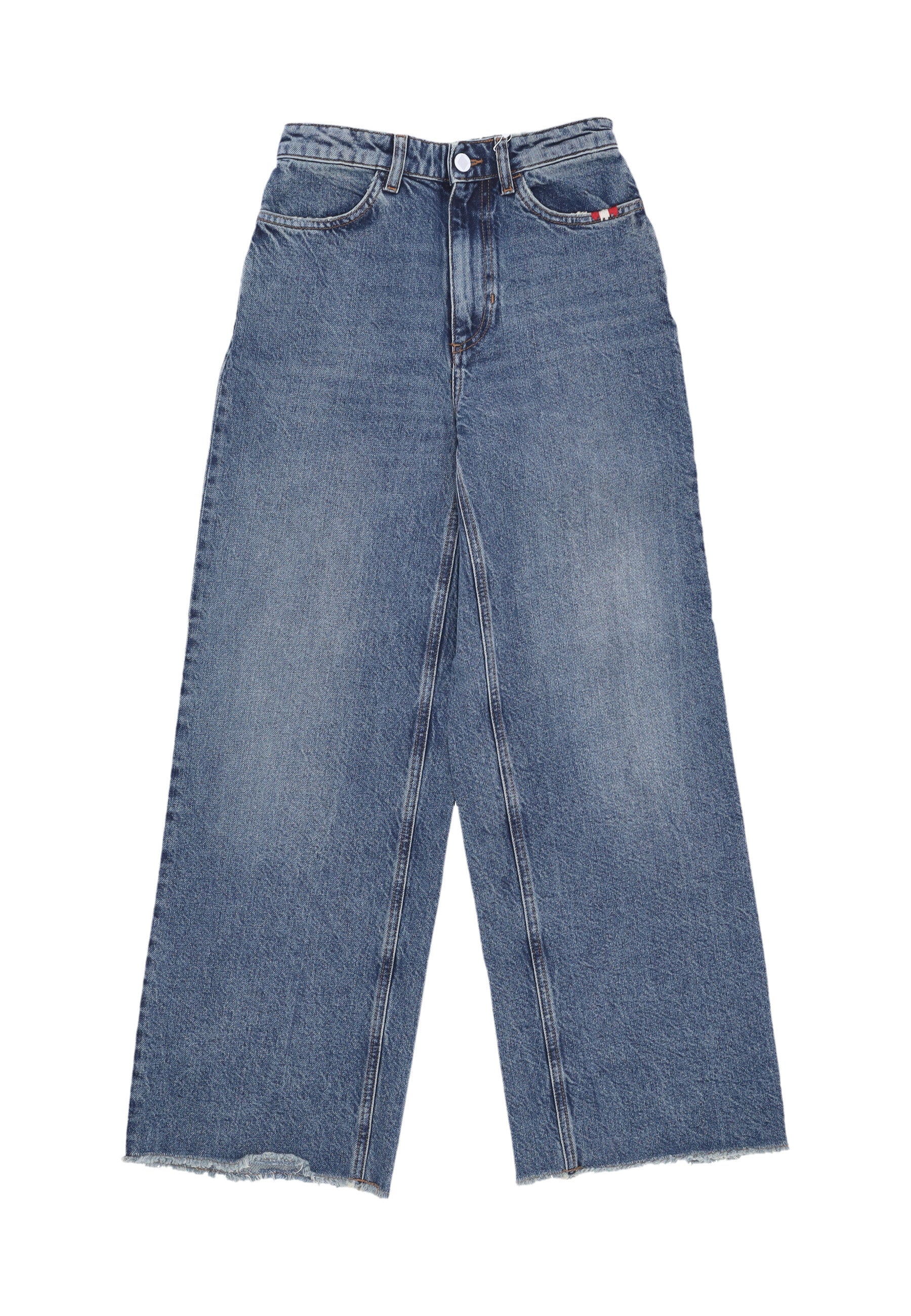 Damenjeans W Linda Used Cut Denim Denim