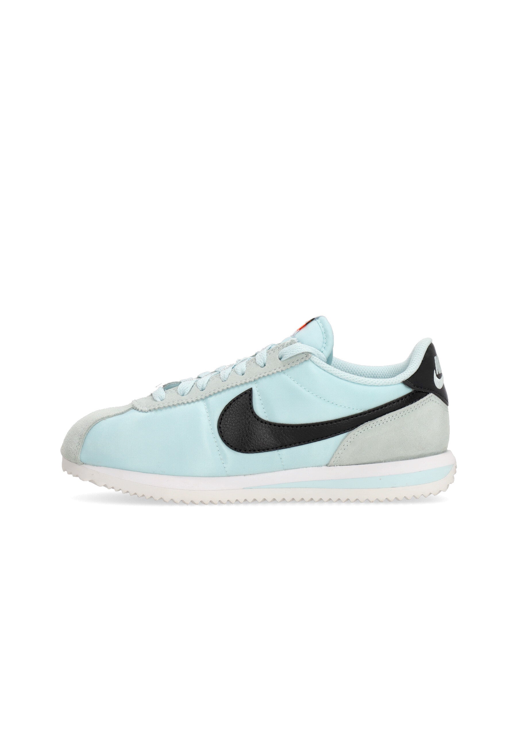 Frauen Low Shoe W Cortez Glacier Blau/Schwarz/WeiB/Sicherheit Orange