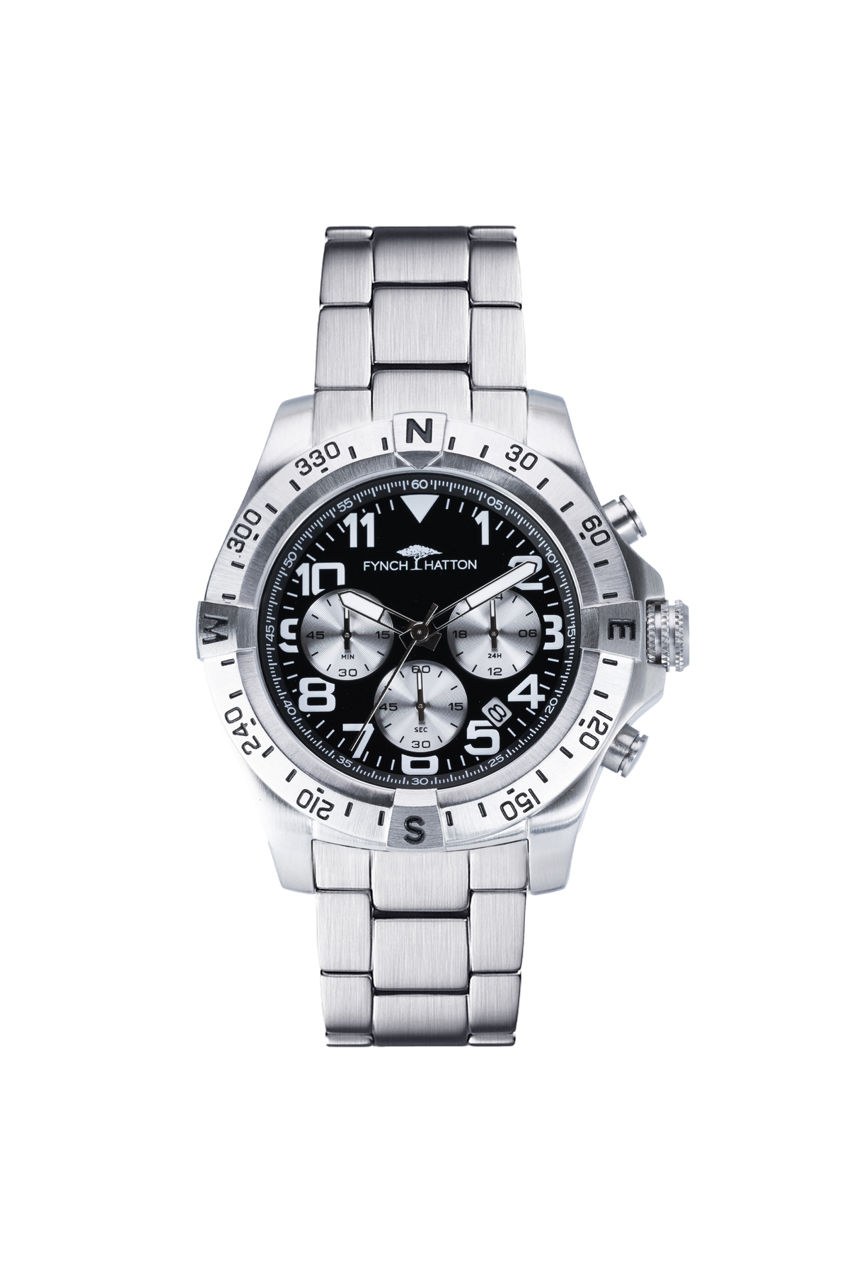 Fynch-Hatton Uhren Uhr Silver für Herren - One Size