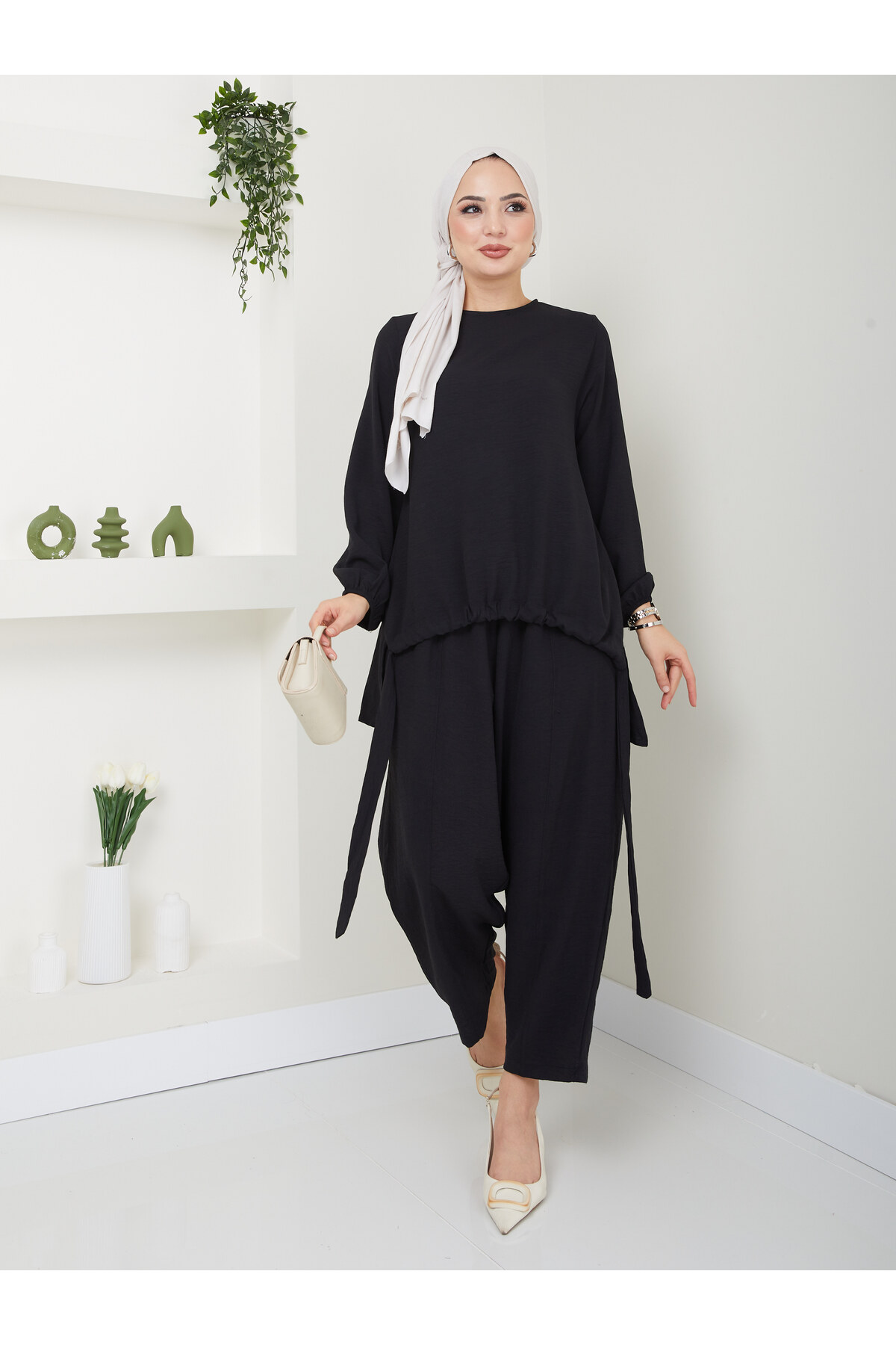 VOLT CLOTHİNG Shalwar-hijab-set für Damen - S