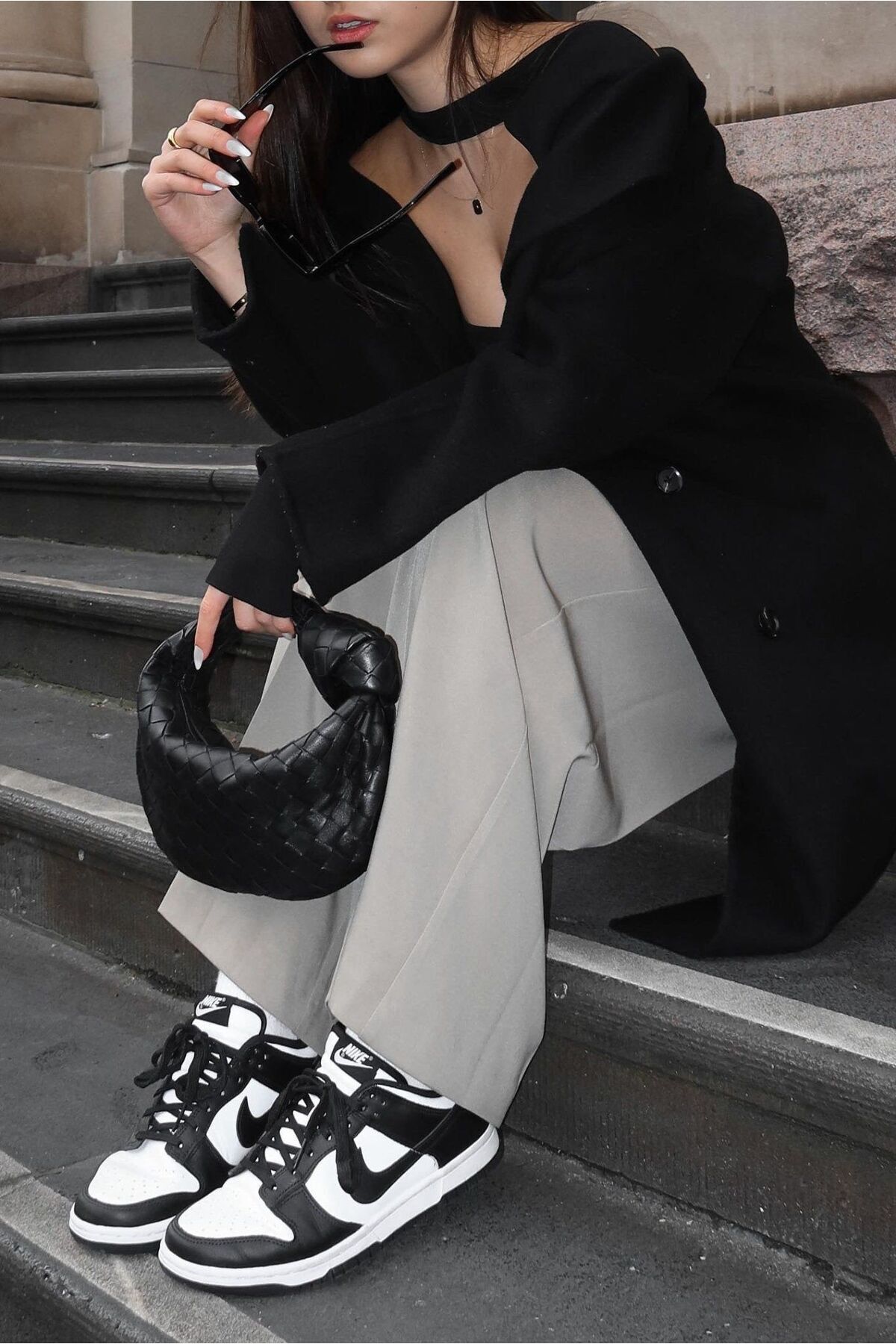 Nike Dunk Low Next Nature Weiß Schwarz für Damen - 39