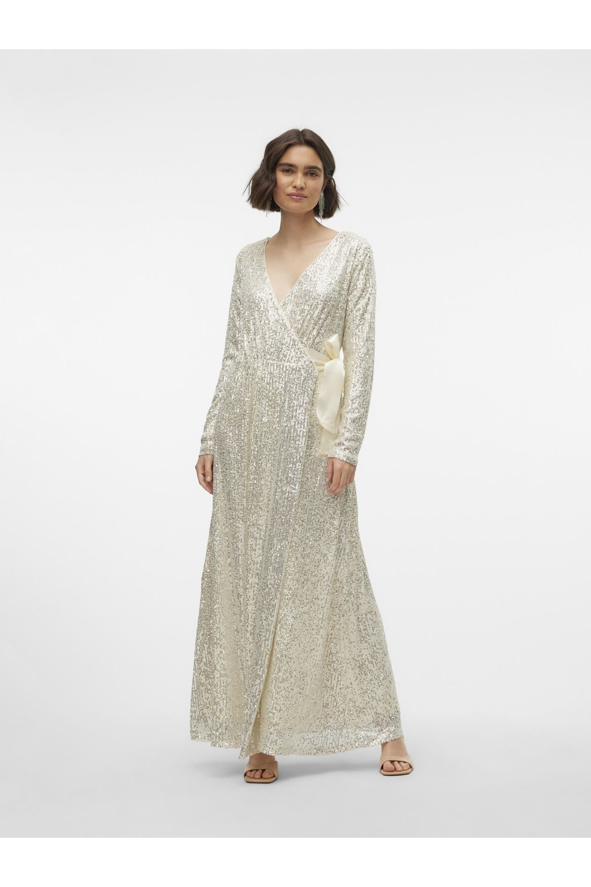 Vero Moda Party-kleid Vmella Langes Kleid für Damen - XS